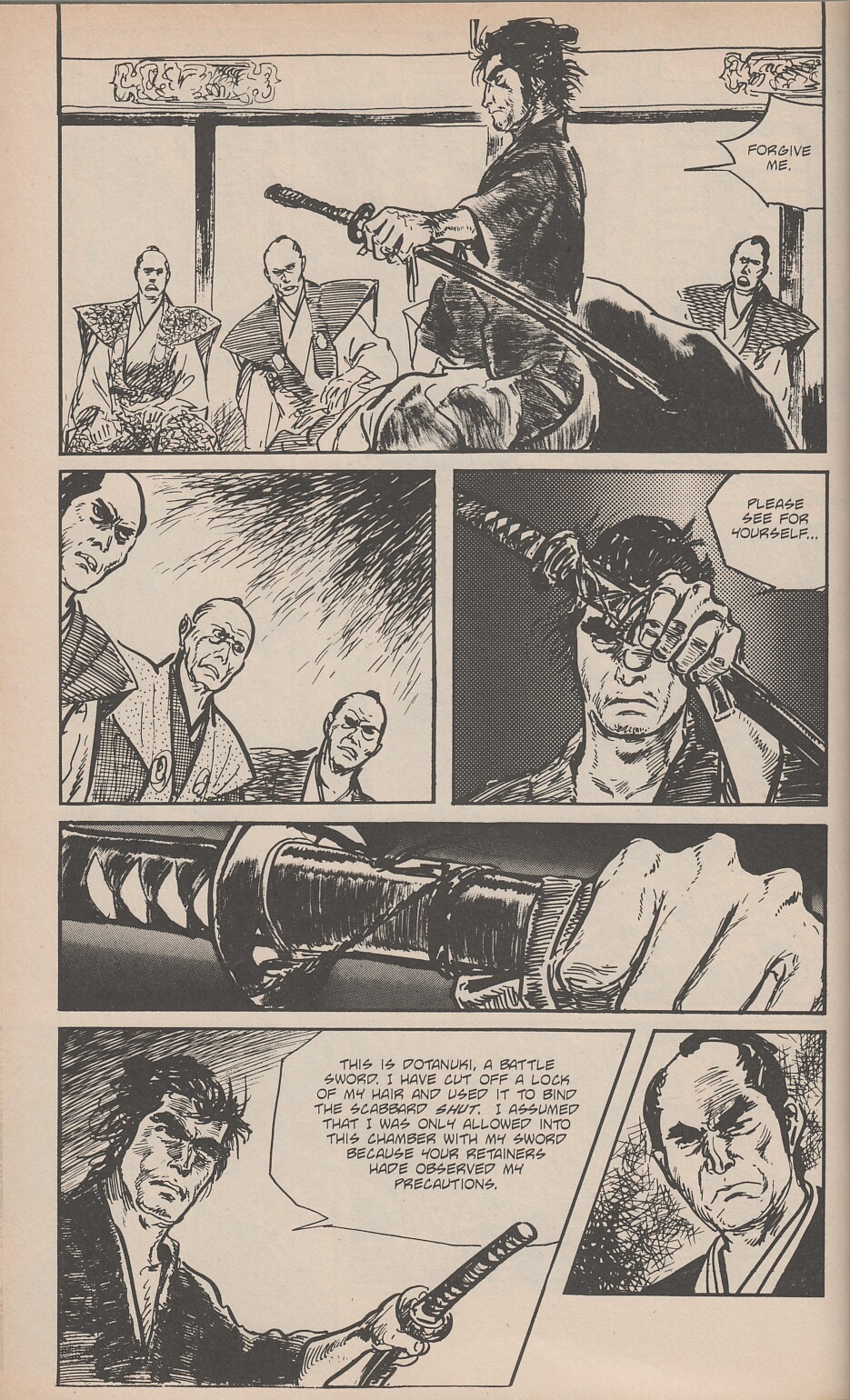 Read online Lone Wolf and Cub comic -  Issue #39 - 61