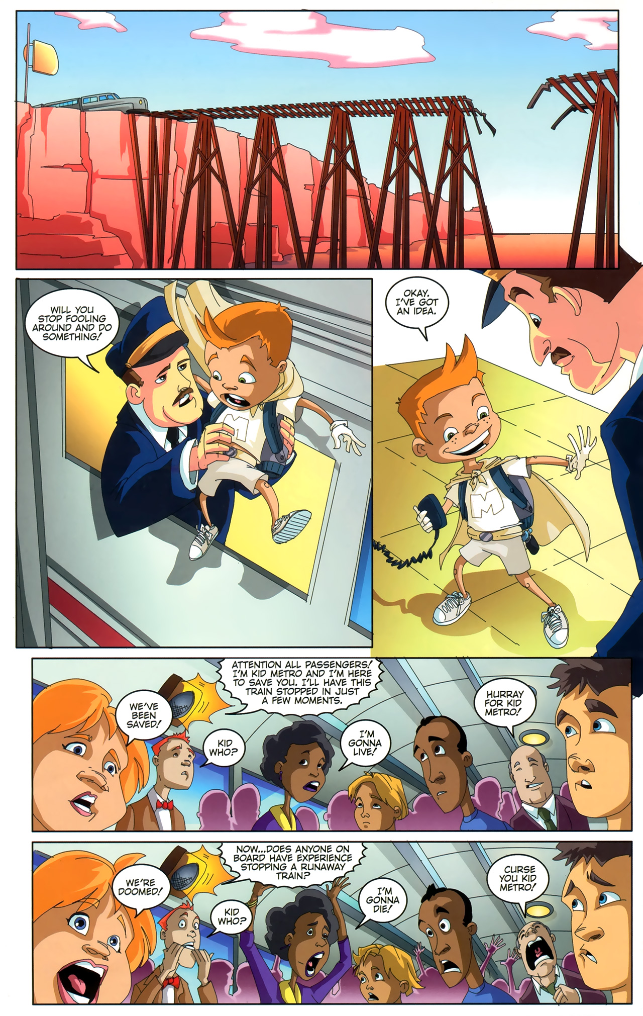 Read online Megamind: Bad. Blue. Brilliant. comic -  Issue #4 - 20