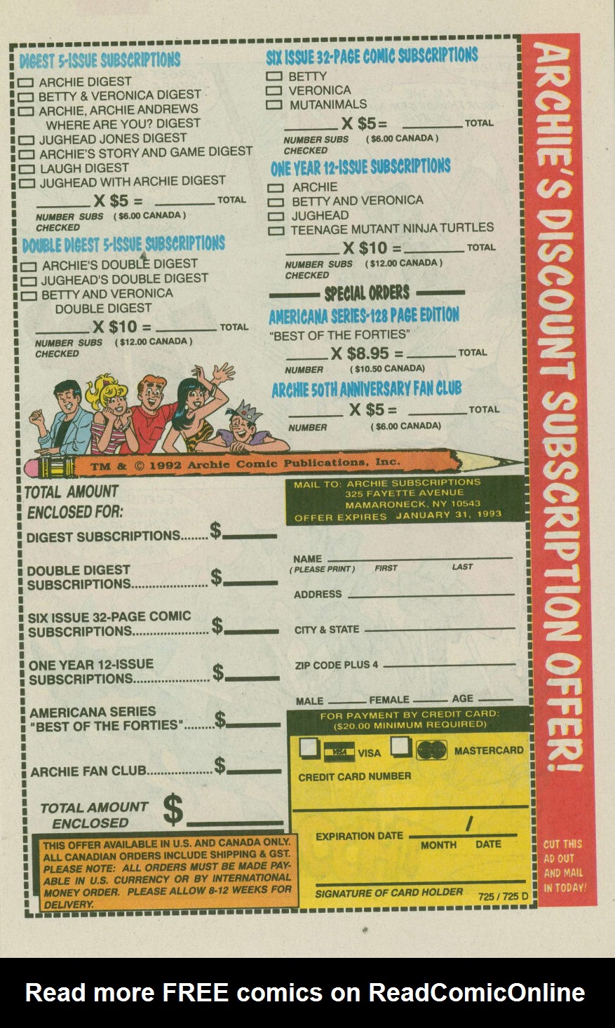 Read online Mighty Mutanimals (1992) comic -  Issue #6 - 8