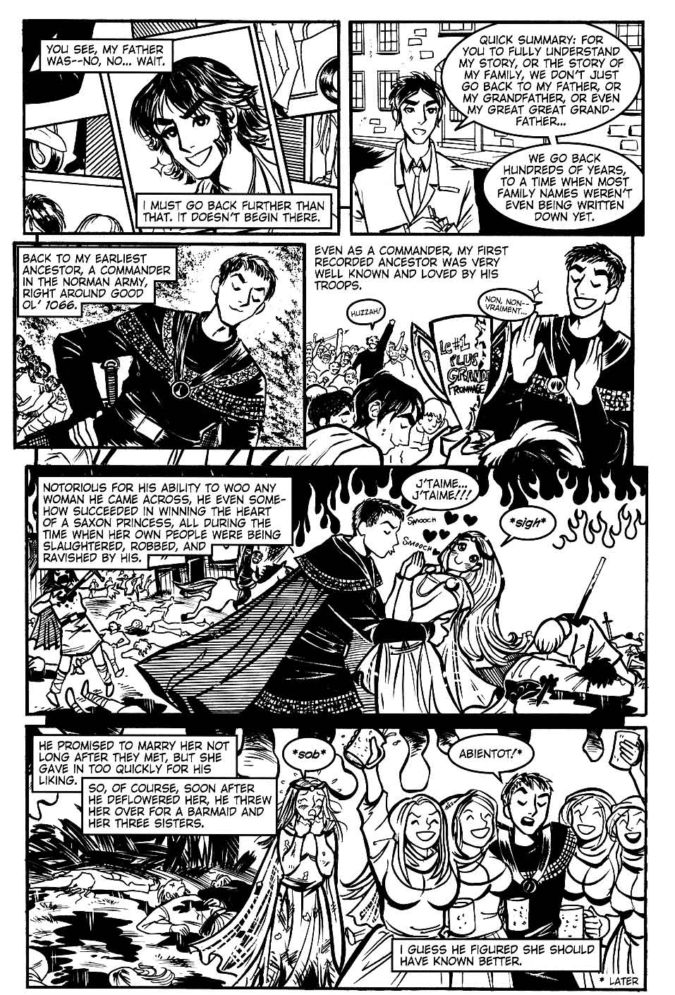 Read online Scooter Girl comic -  Issue #1 - 7