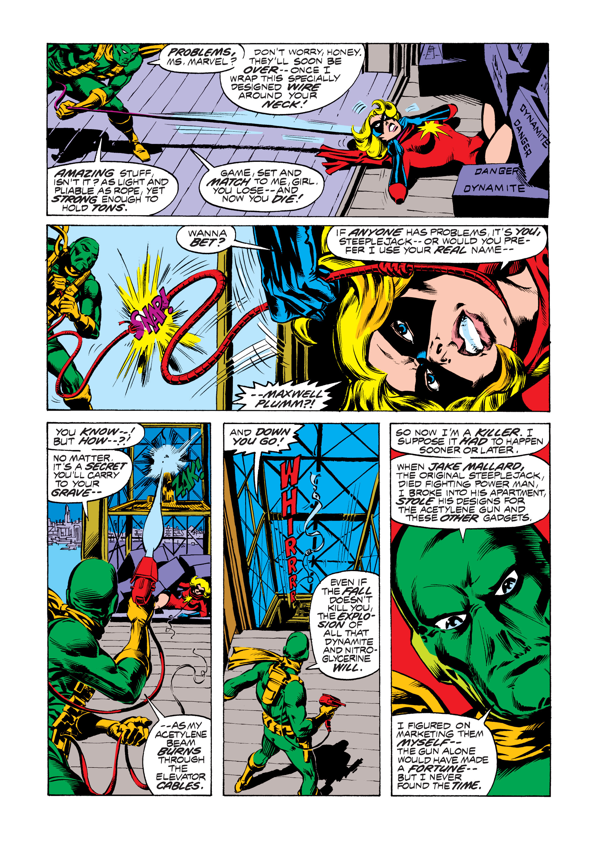 Read online Ms. Marvel (1977) comic -  Issue #14 - 15