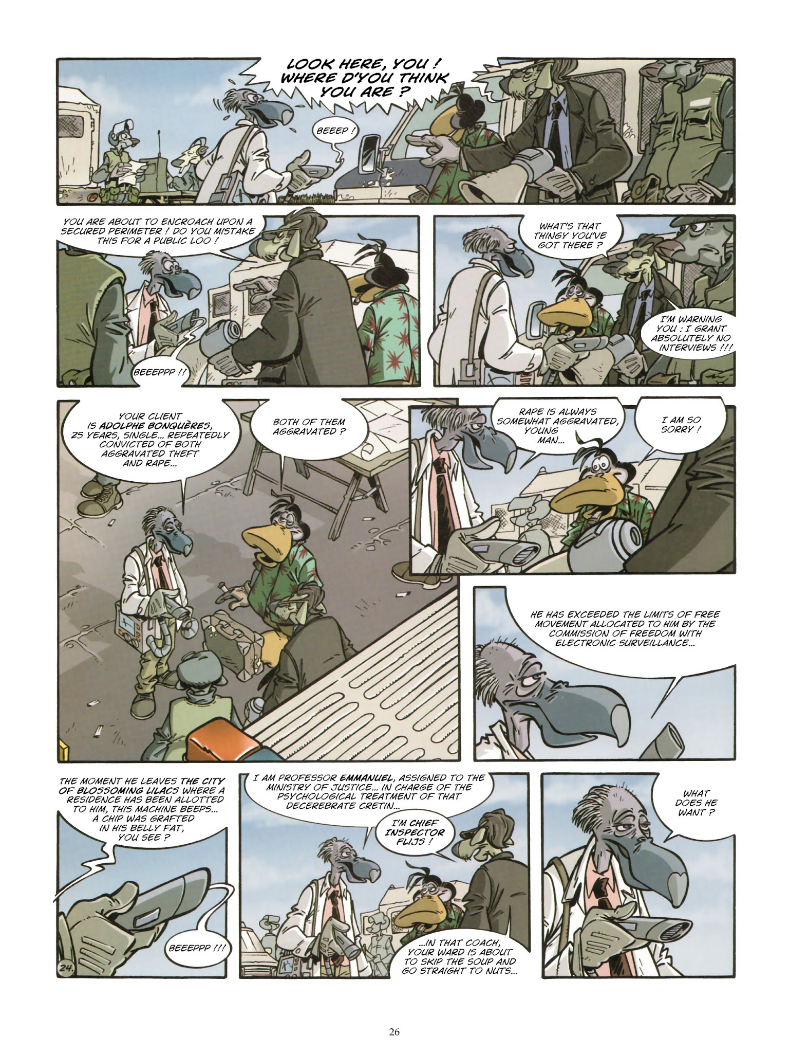 Read online Une enquête de l'inspecteur Canardo comic -  Issue #16 - 28