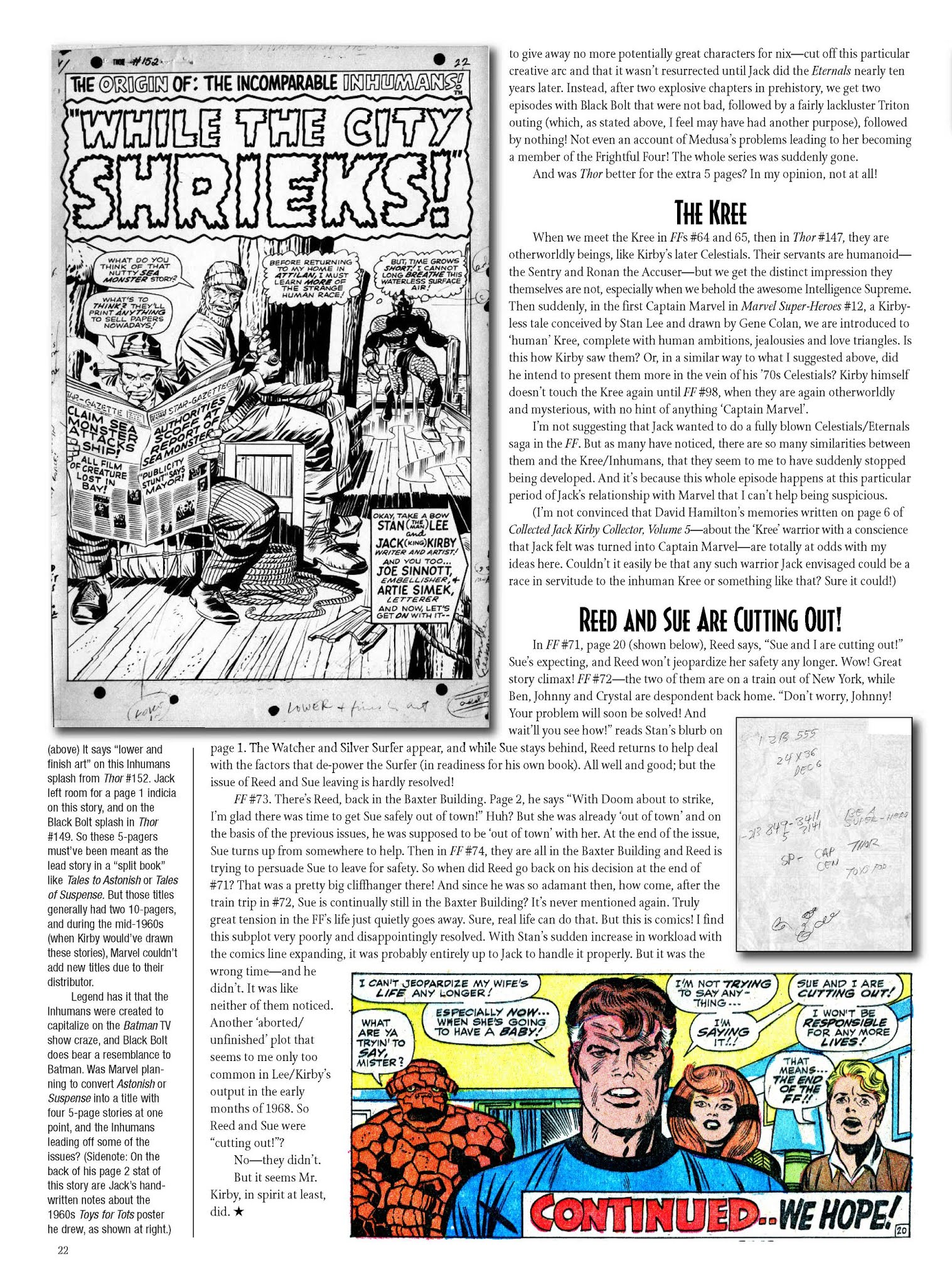 Read online The Jack Kirby Collector comic -  Issue #56 - 22