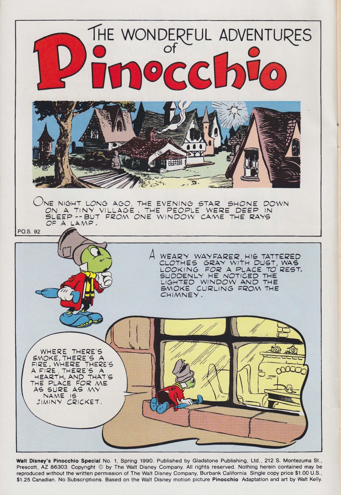 Walt Disney's Pinocchio Special issue Full - Page 2