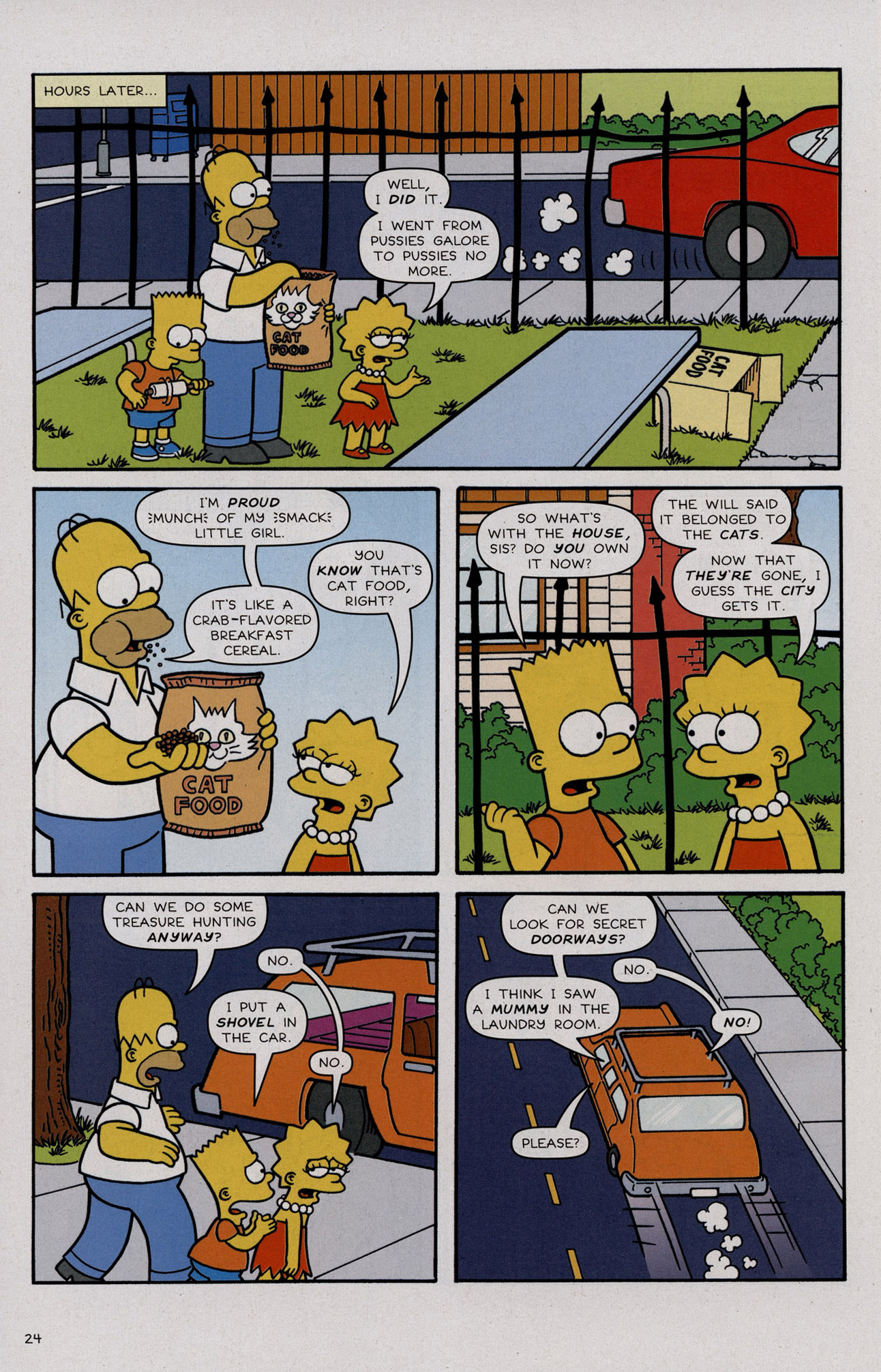 Read online Simpsons Comics comic -  Issue #176 - 24