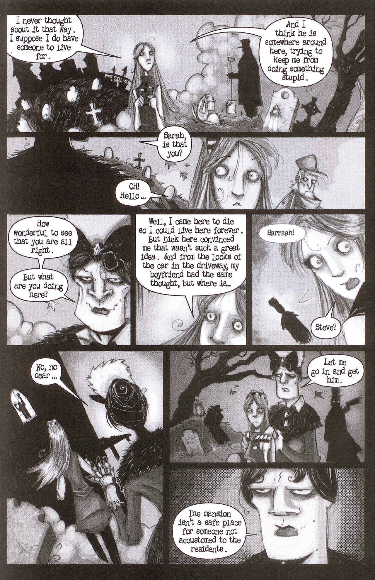 Read online Haunted Mansion comic -  Issue #6 - 24