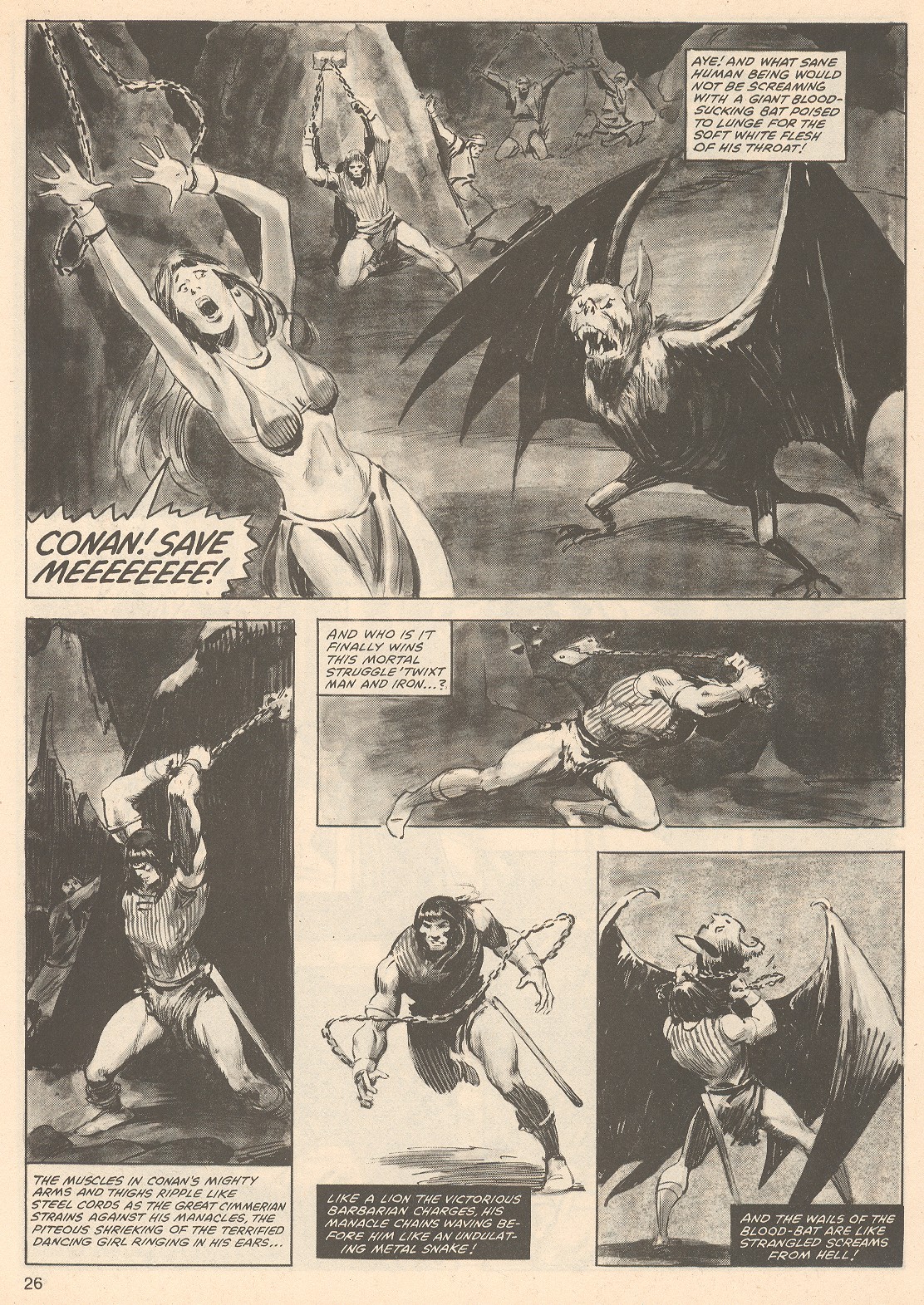 Read online The Savage Sword Of Conan comic -  Issue #76 - 26
