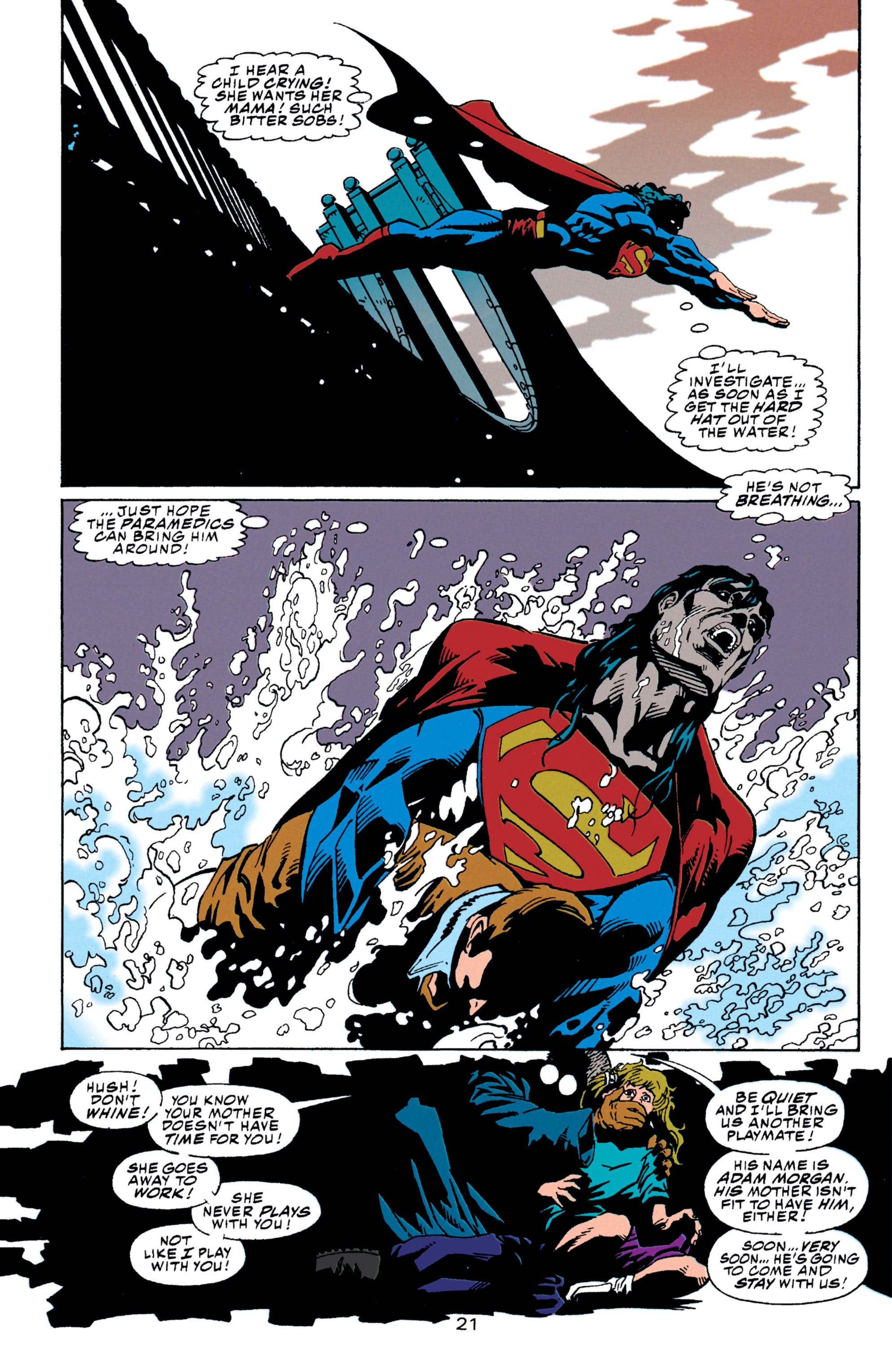 Read online Superman: The Man of Steel (1991) comic -  Issue #28 - 21