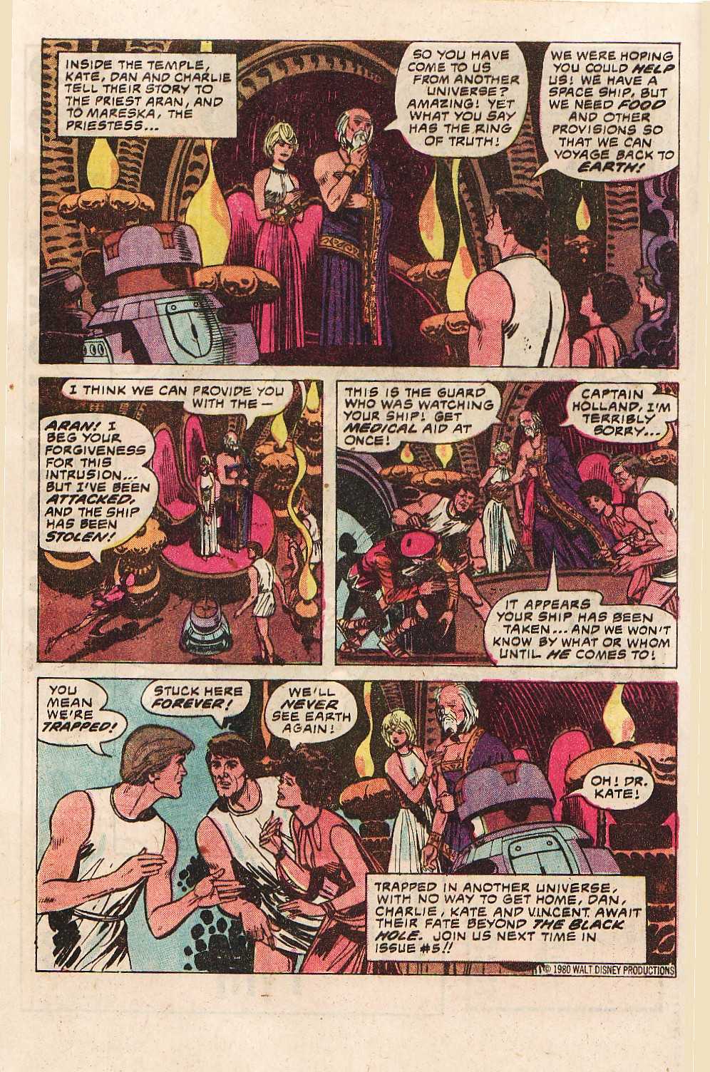 Read online Walt Disney The Black Hole comic -  Issue #4 - 33