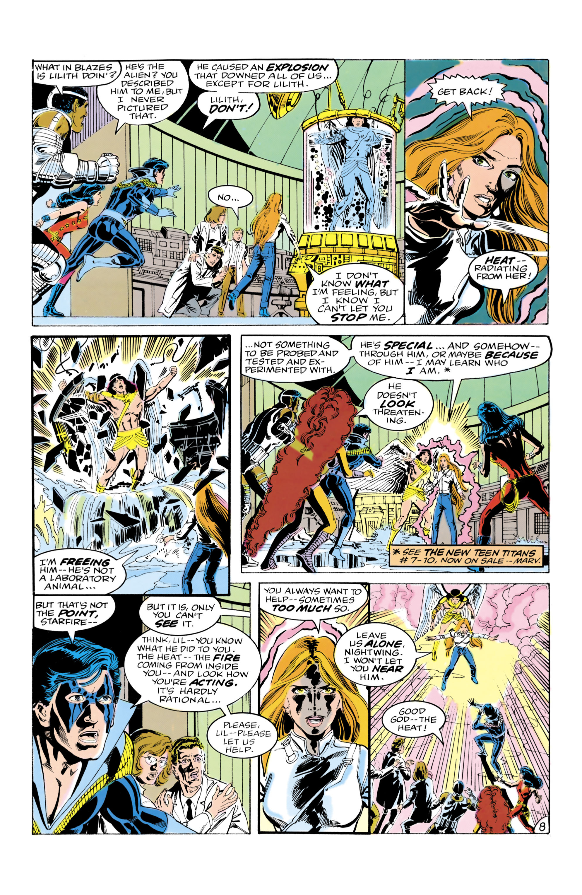 Read online Tales of the Teen Titans comic -  Issue #53 - 9