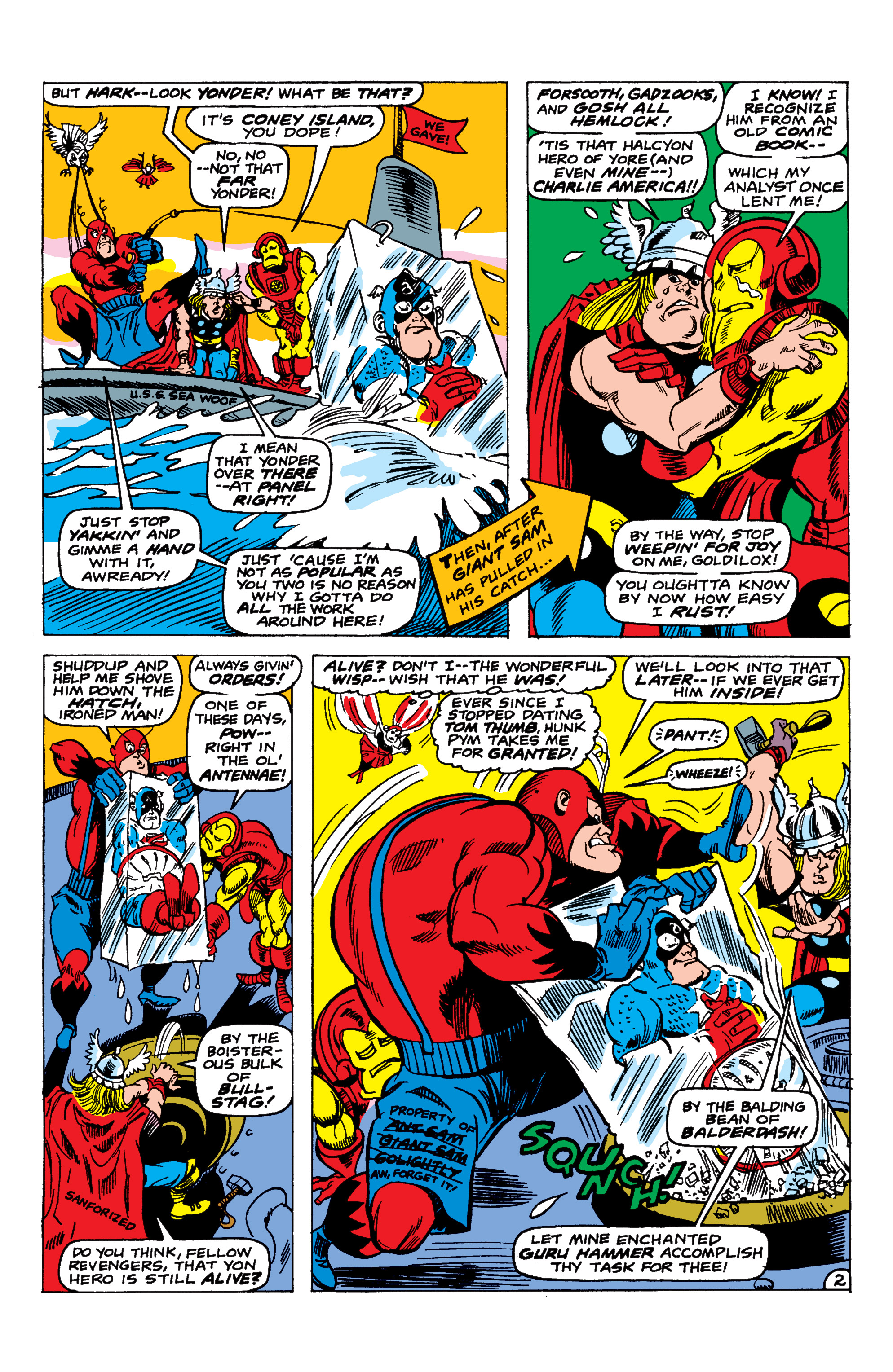Read online Marvel Masterworks: The Avengers comic -  Issue # TPB 9 (Part 2) - 110