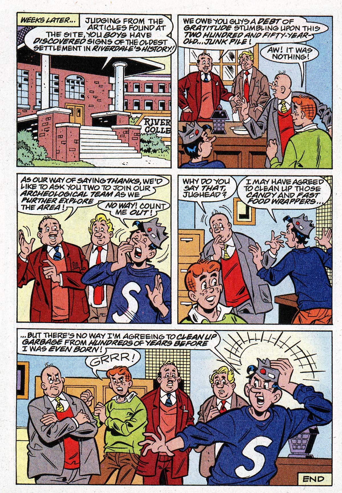 Read online Jughead with Archie Digest Magazine comic -  Issue #170 - 6