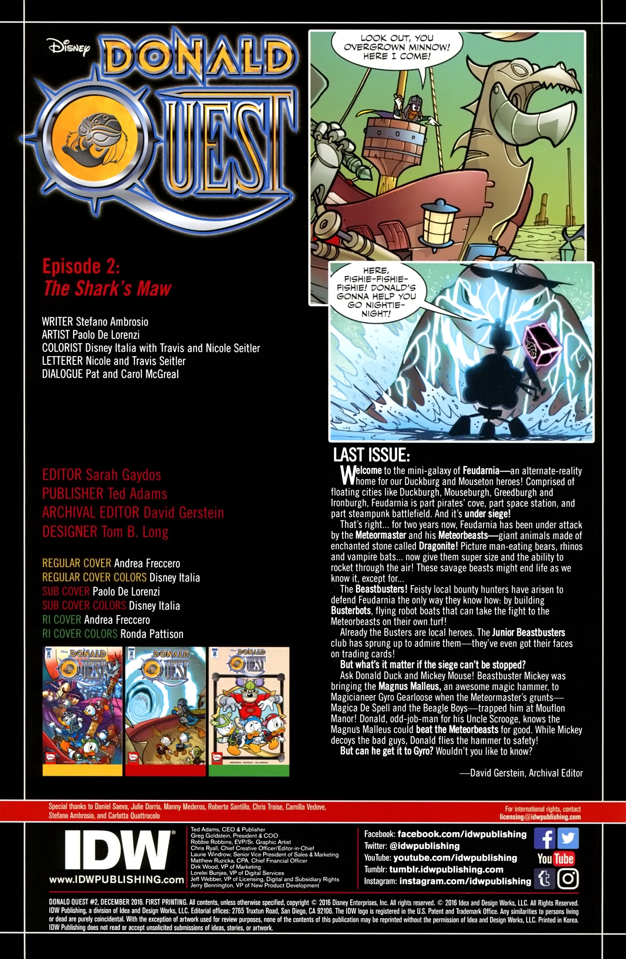 Read online Donald Quest comic -  Issue #2 - 2