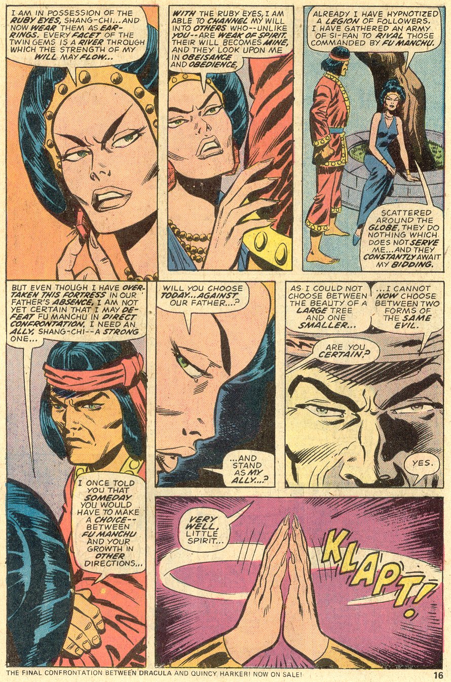 Read online Master of Kung Fu (1974) comic -  Issue #28 - 11