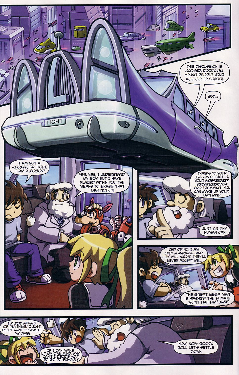 Read online Mega Man (2003) comic -  Issue #1 - 6