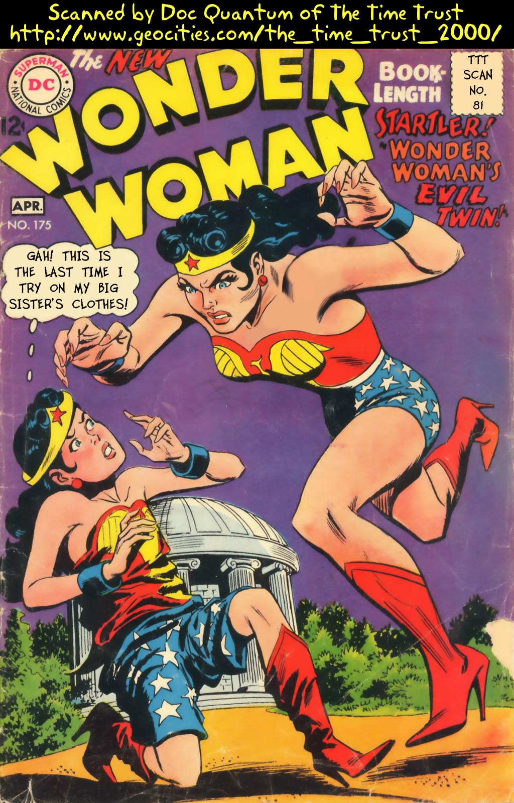 Read online Wonder Woman (1942) comic -  Issue #175 - 1