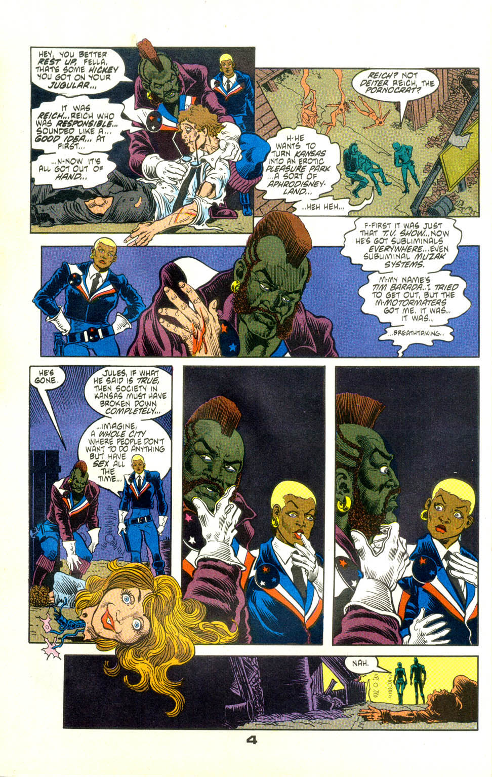 Read online American Flagg! comic -  Issue #24 - 26