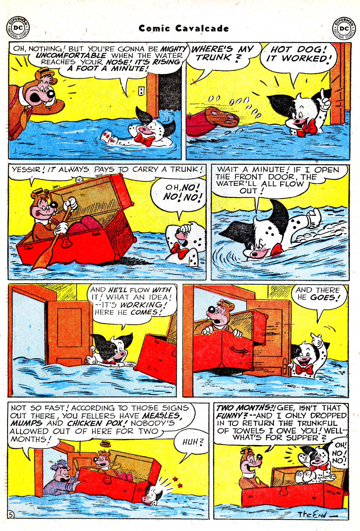 Read online Comic Cavalcade comic -  Issue #48 - 24