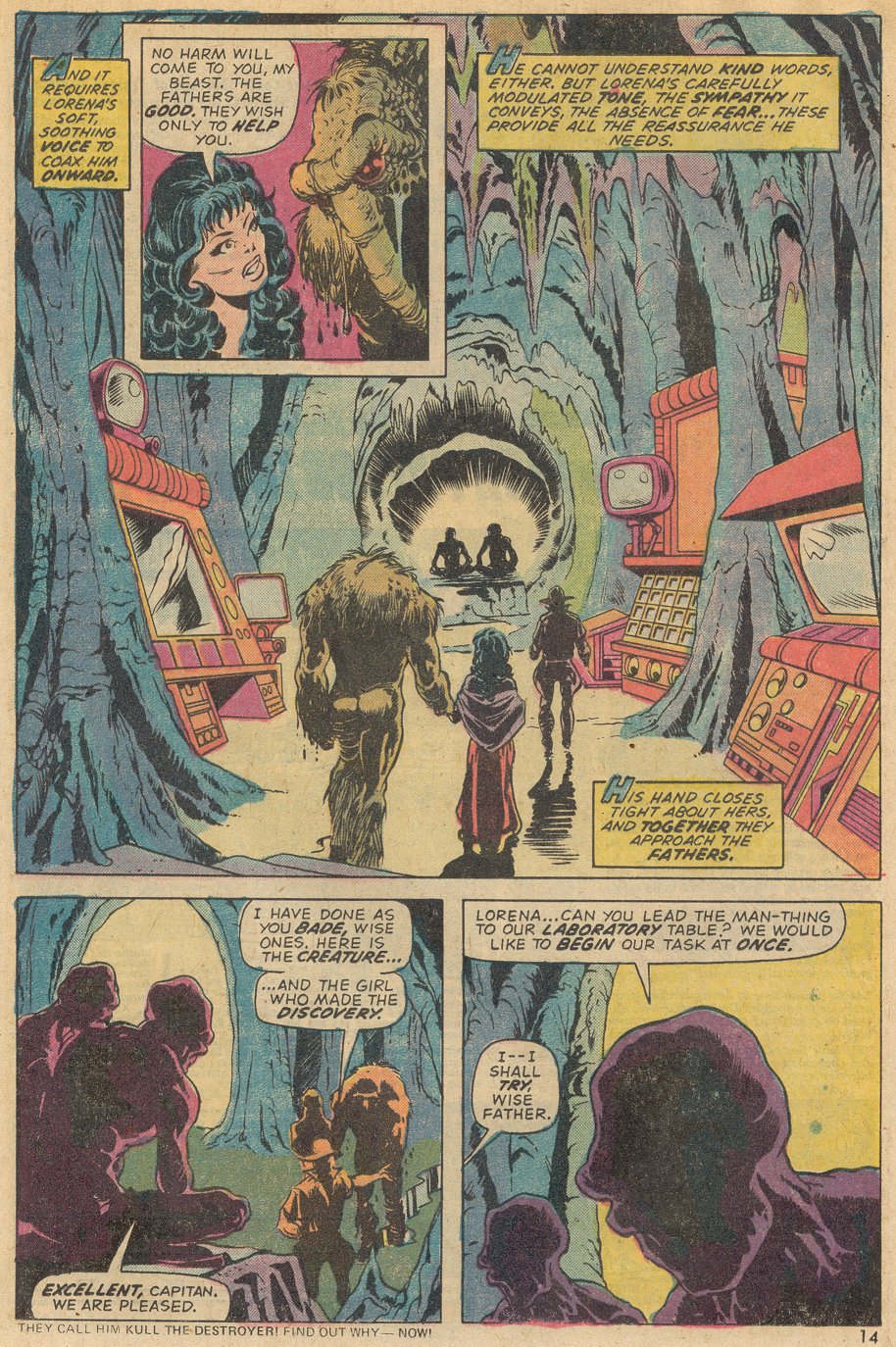 Read online Man-Thing (1974) comic -  Issue #8 - 9