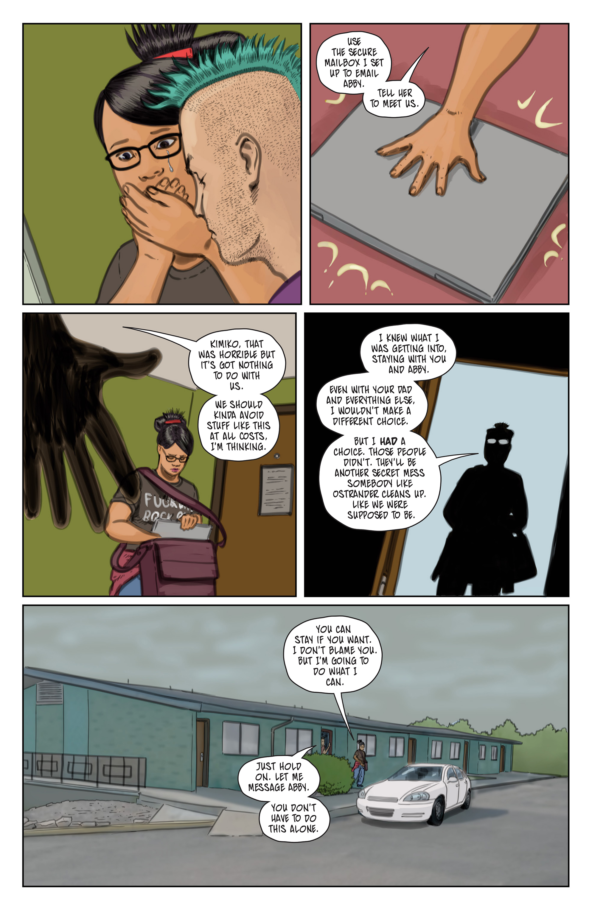 Read online Throwaways comic -  Issue #8 - 7