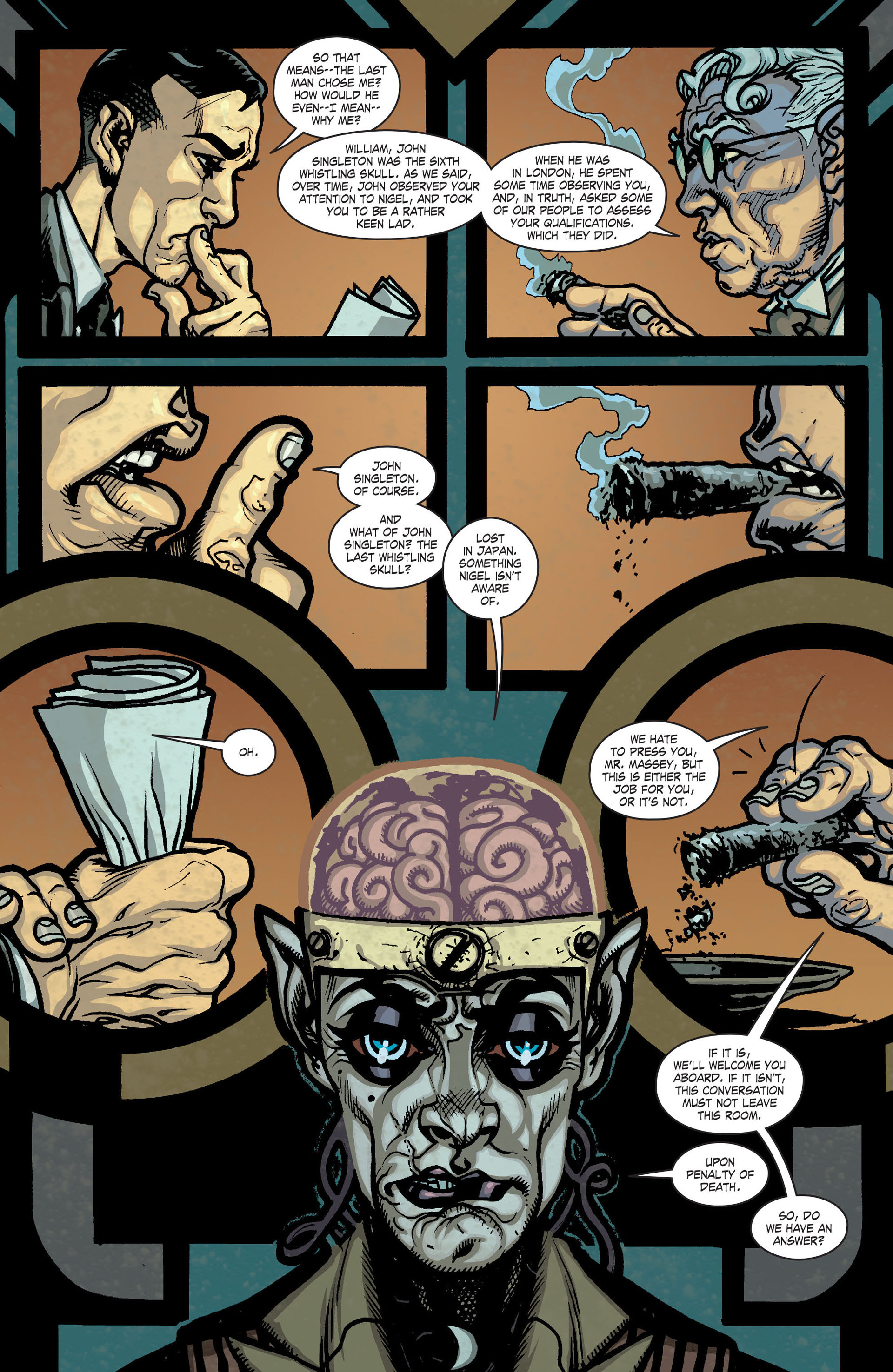 Read online JSA Liberty Files: The Whistling Skull comic -  Issue #6 - 3