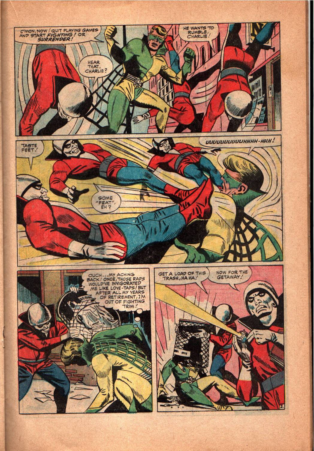 Read online Fly Man comic -  Issue #38 - 17