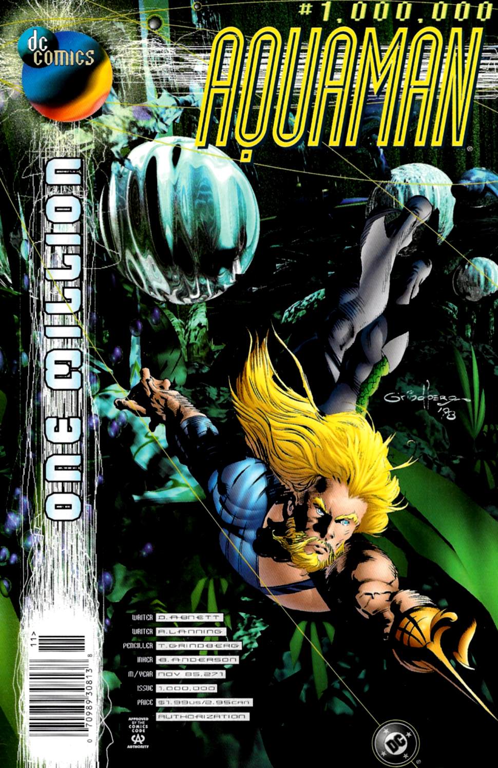 Aquaman (1994) issue 1000000 - Page 1