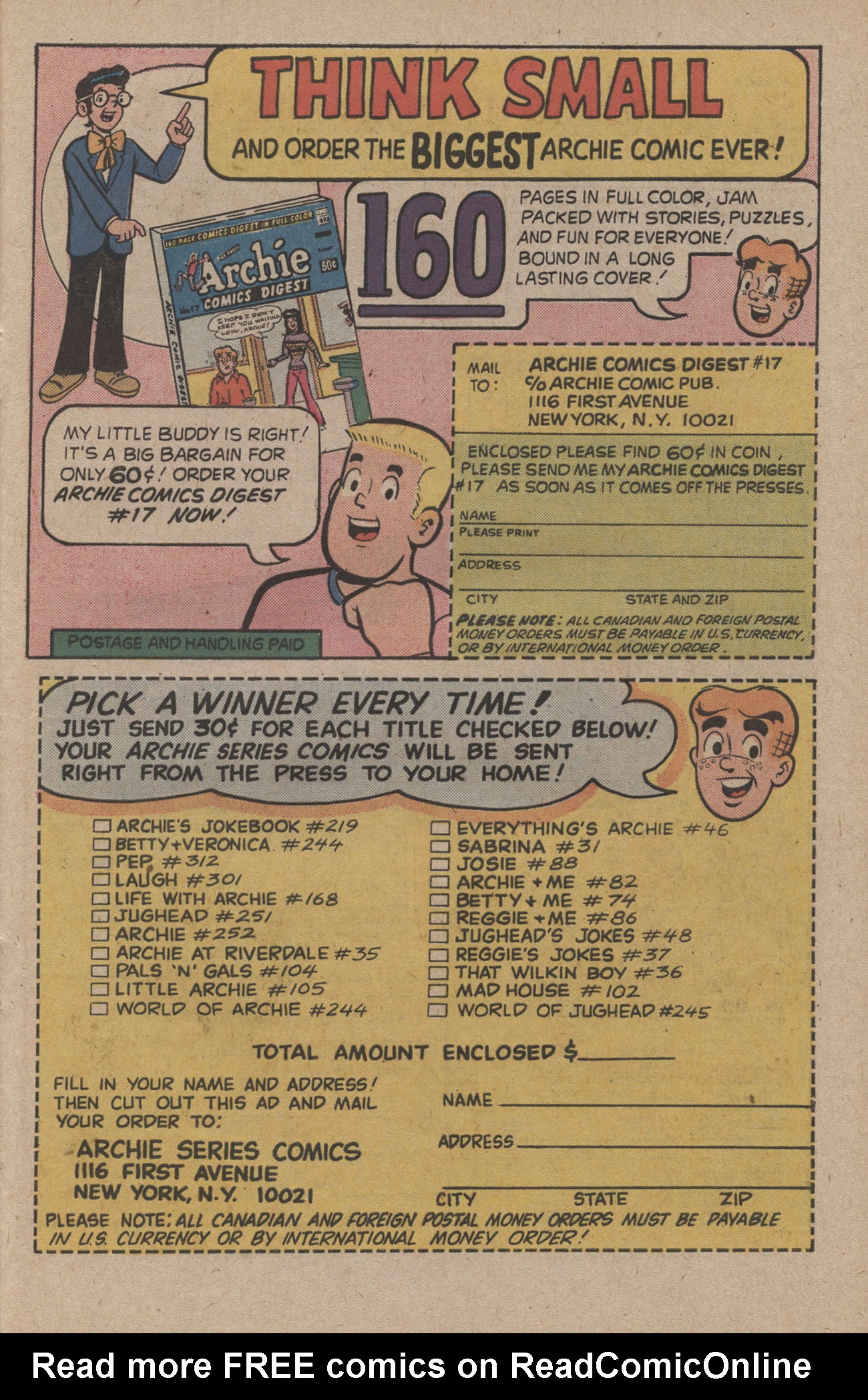 Read online Archie's Joke Book Magazine comic -  Issue #218 - 27