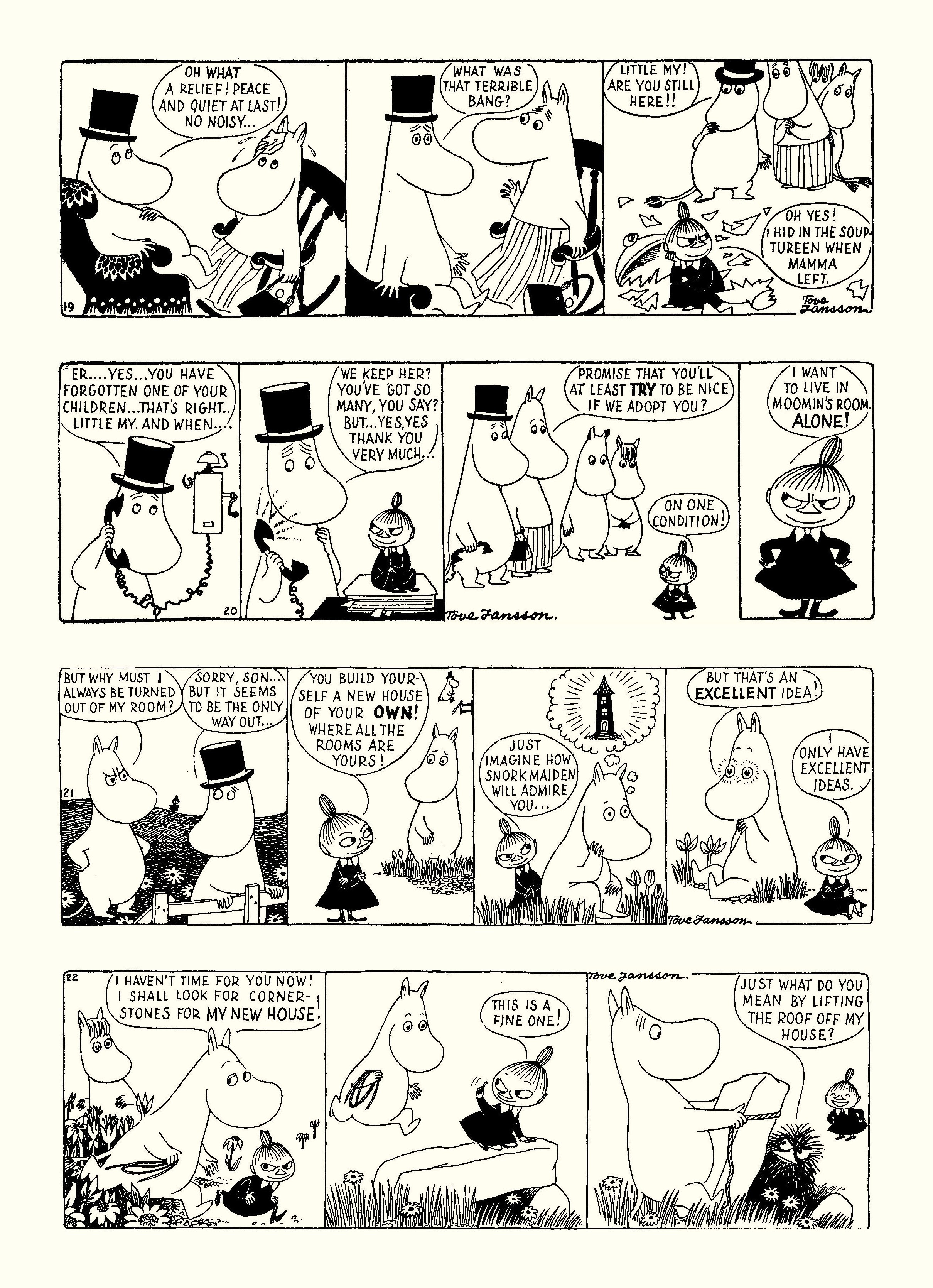 Read online Moomin: The Complete Tove Jansson Comic Strip comic -  Issue # TPB 2 - 53
