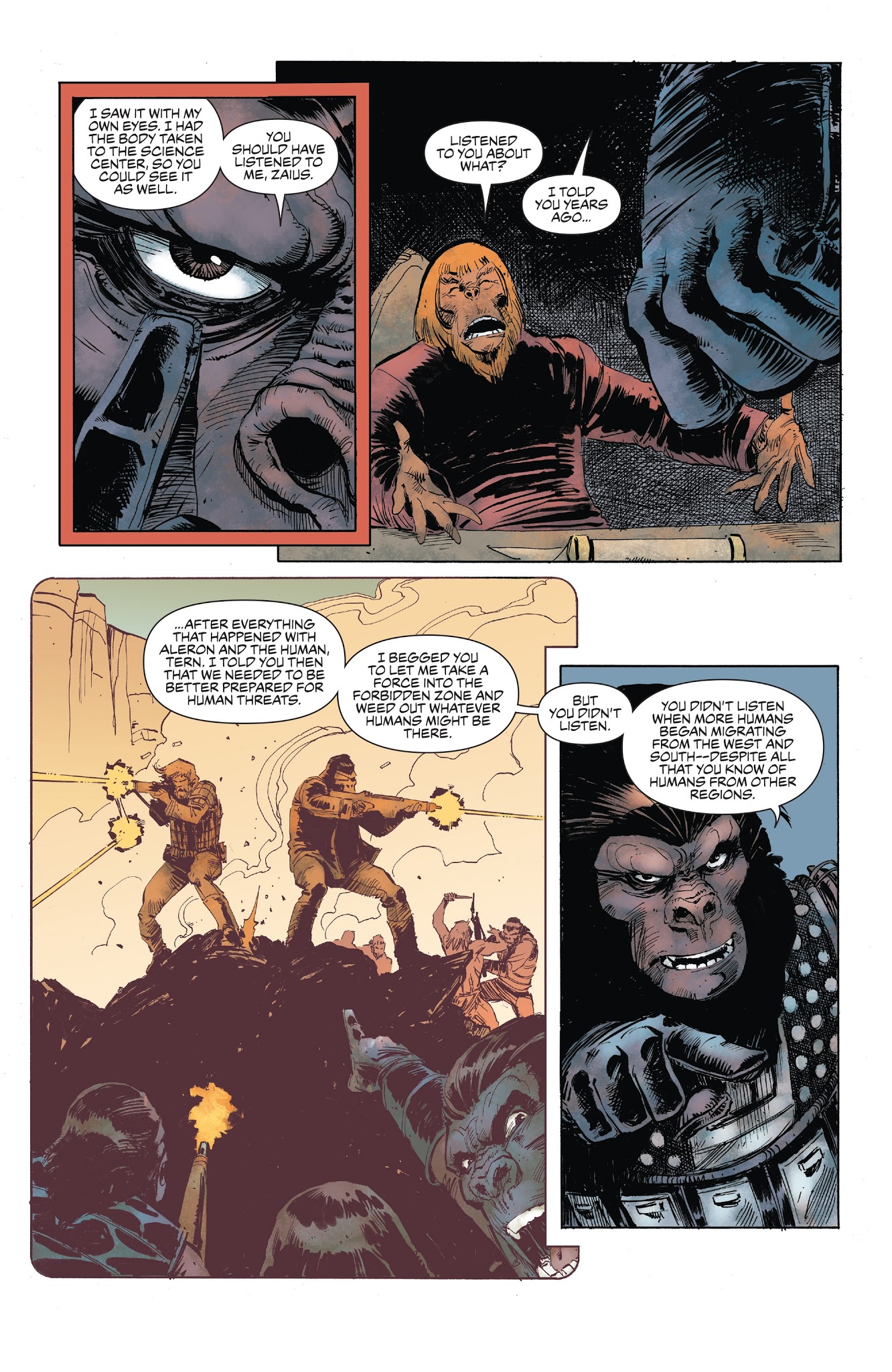 Read online Planet of the Apes: Ursus comic -  Issue #1 - 19