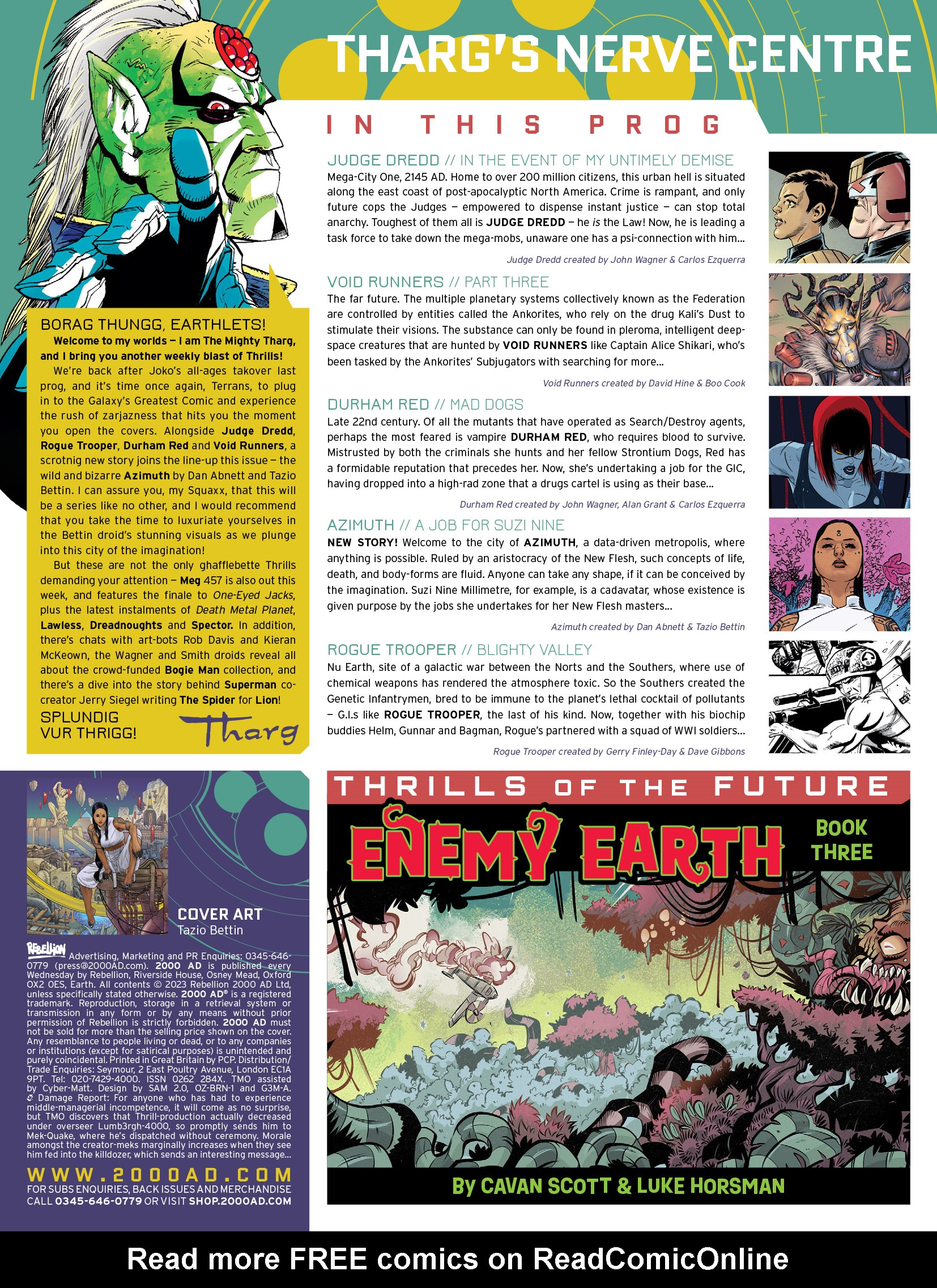 Read online 2000 AD comic -  Issue #2337 - 2