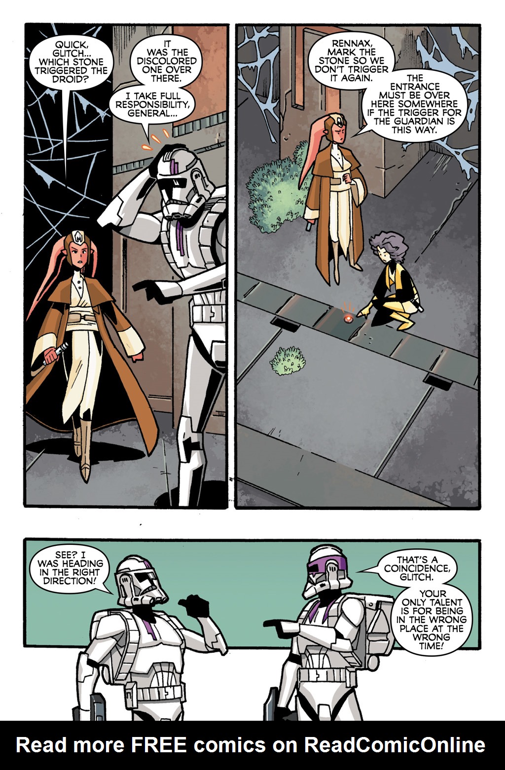 Read online Star Wars: The Clone Wars - Defenders of the Lost Temple comic -  Issue # Full - 24