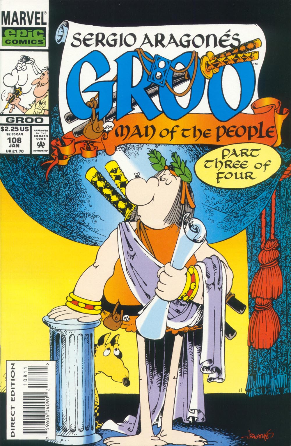 Read online Sergio Aragonés Groo the Wanderer comic -  Issue #108 - 1