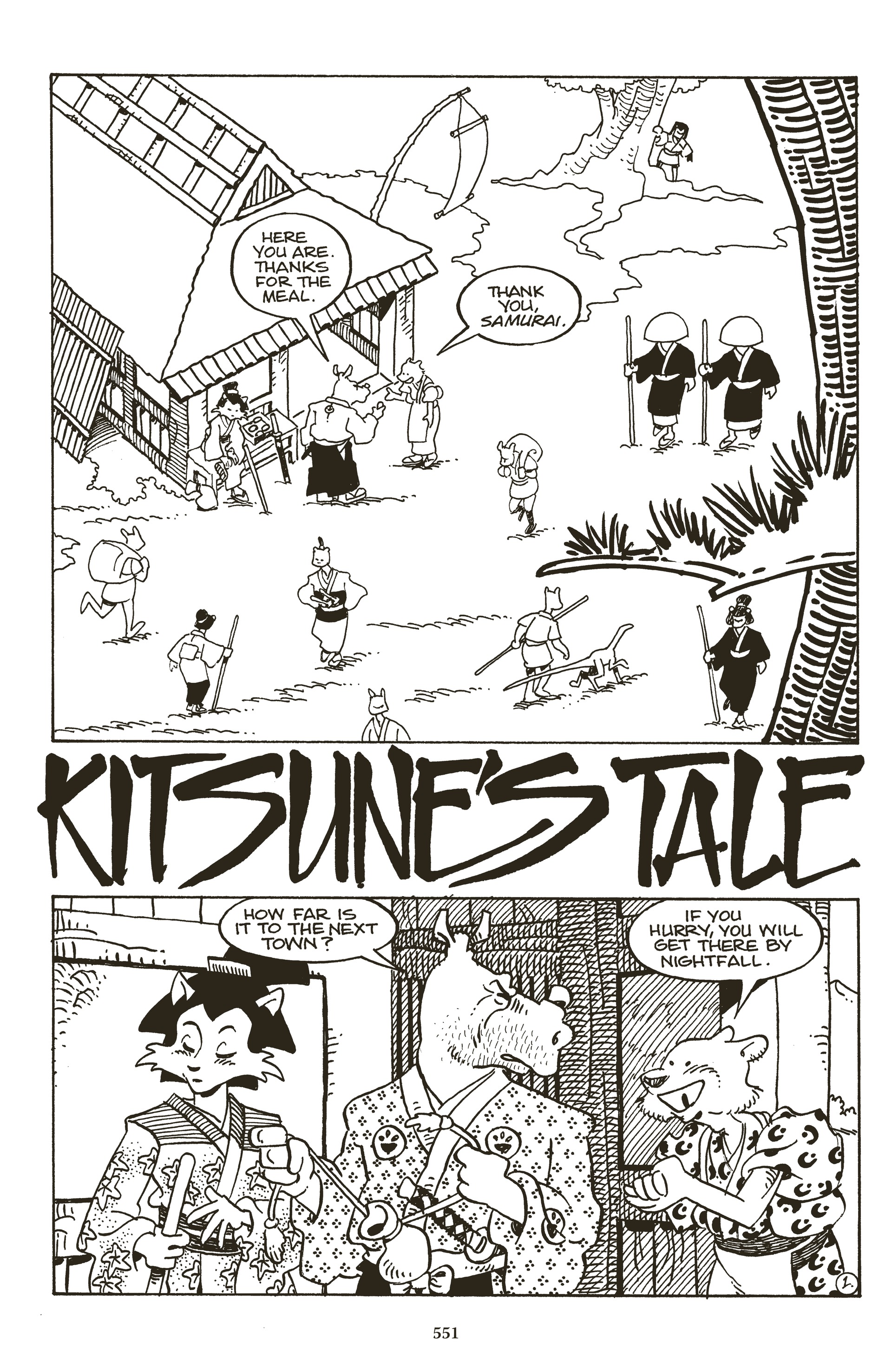 Read online The Usagi Yojimbo Saga (2021) comic -  Issue # TPB 3 (Part 6) - 45