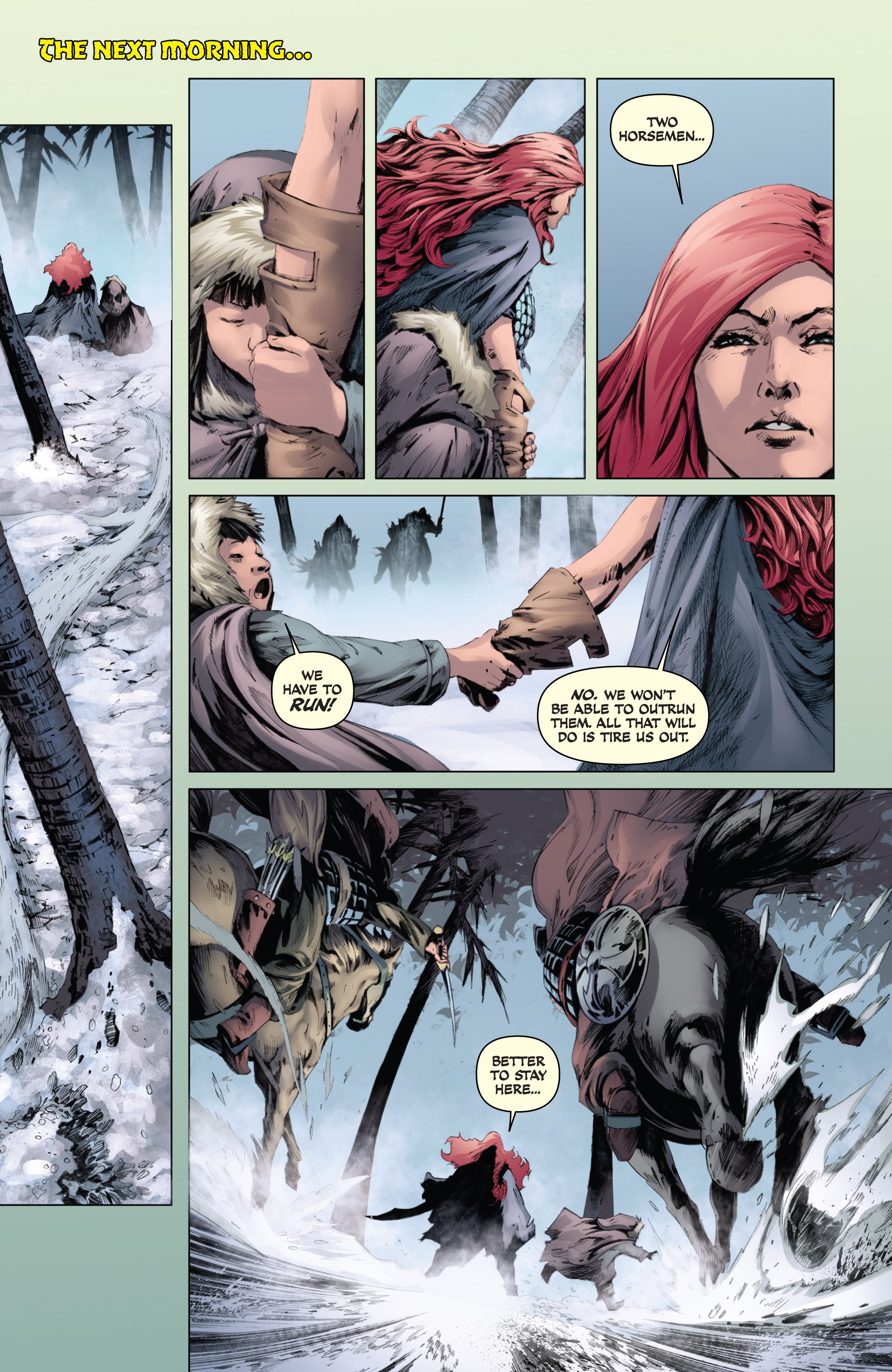 Read online Red Sonja and Cub comic -  Issue # Full - 11
