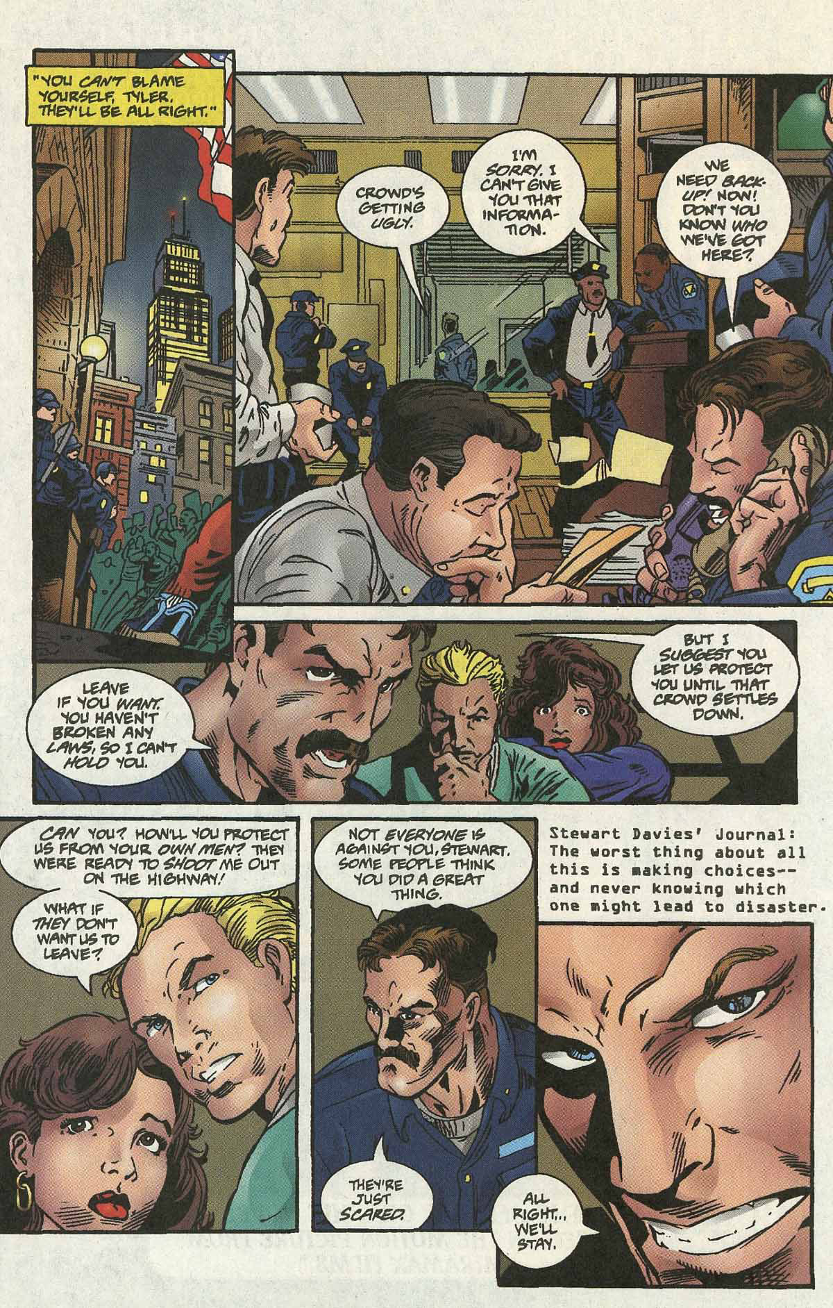 Read online Leonard Nimoy's Primortals (1995) comic -  Issue #14 - 16