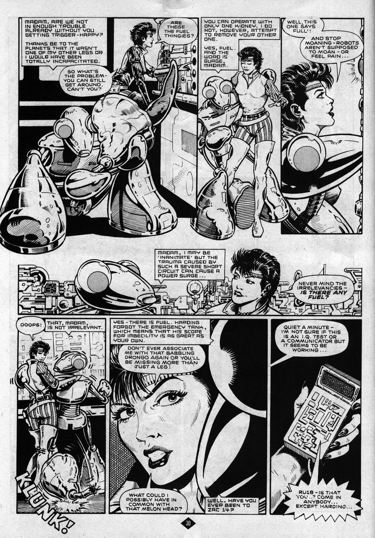 Read online Captain Britain (1985) comic -  Issue #9 - 30