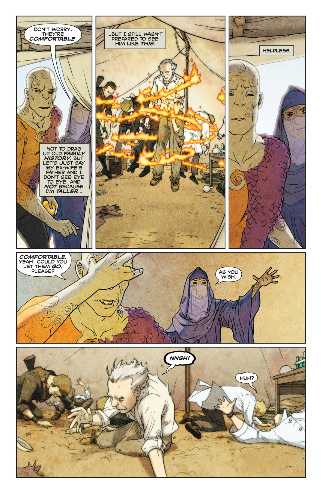 Read online Outsiders: Five of a Kind comic -  Issue # Issue Metamorpho-Aquaman - 16