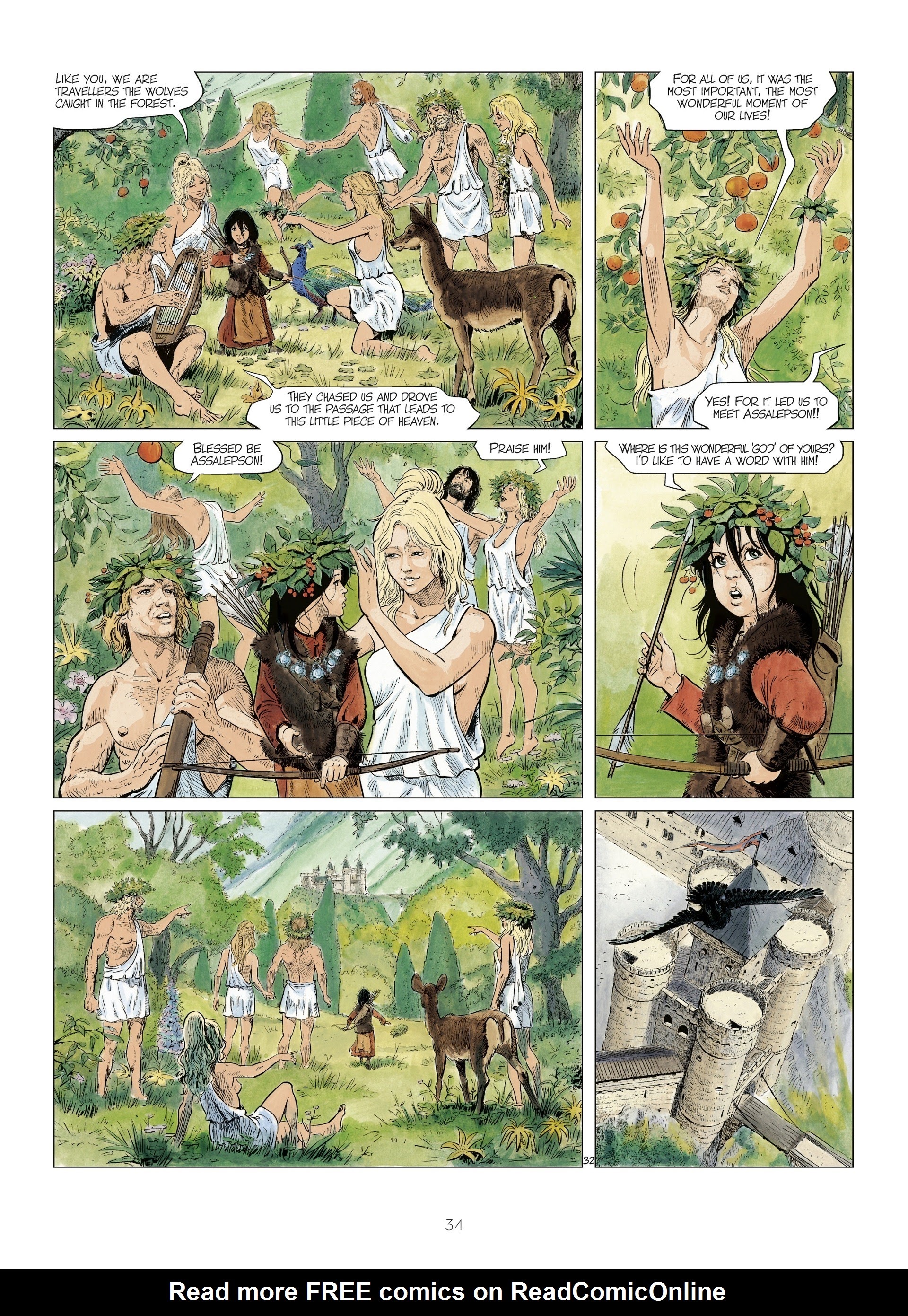 Read online The World of Thorgal: Wolfcub comic -  Issue #1 - 36