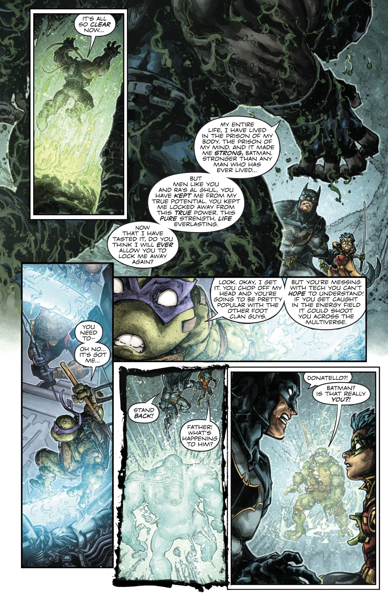 Read online Batman/Teenage Mutant Ninja Turtles II comic -  Issue #1 - 20