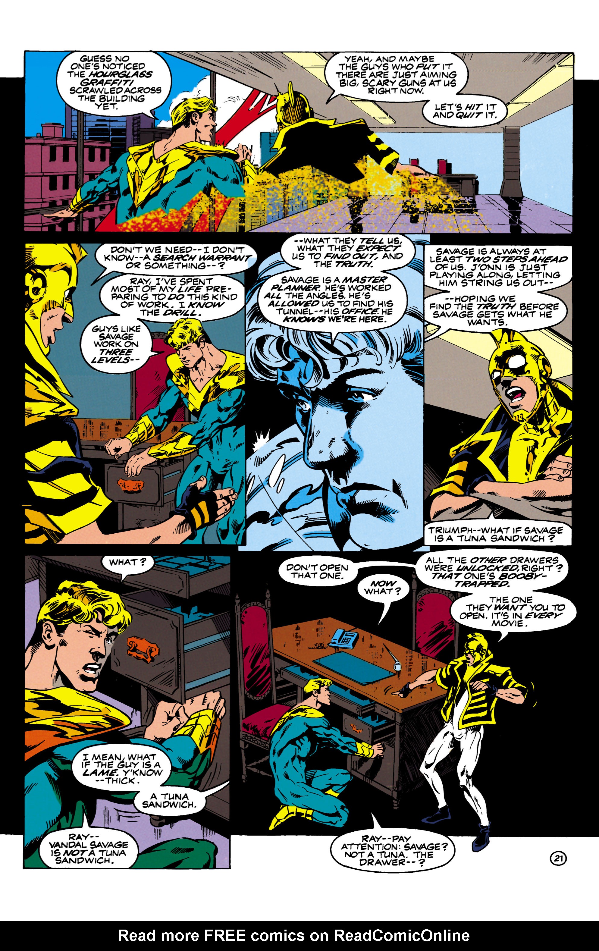 Read online Justice League Task Force comic -  Issue #18 - 22