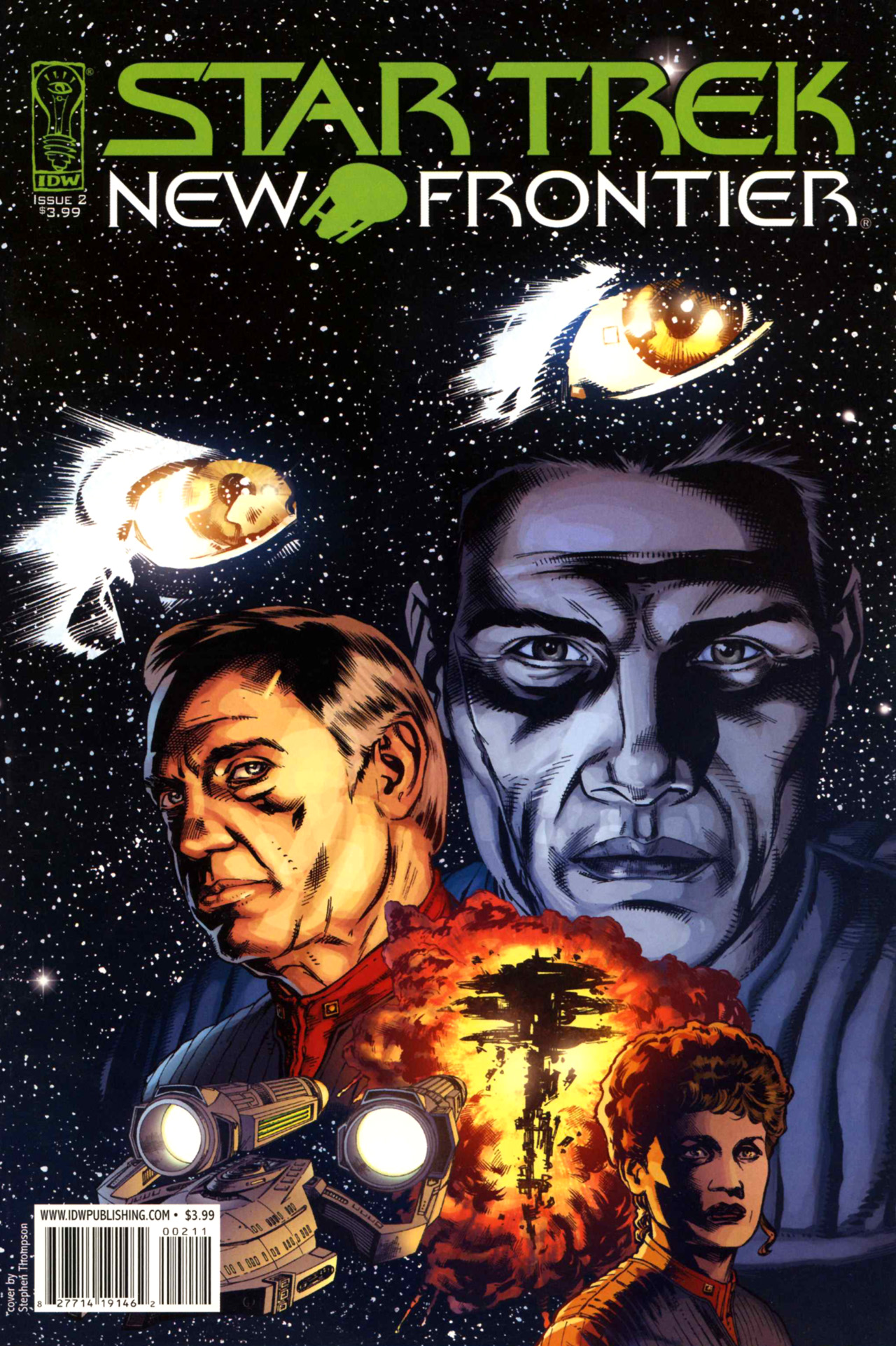 Read online Star Trek: New Frontier comic -  Issue #2 - 1