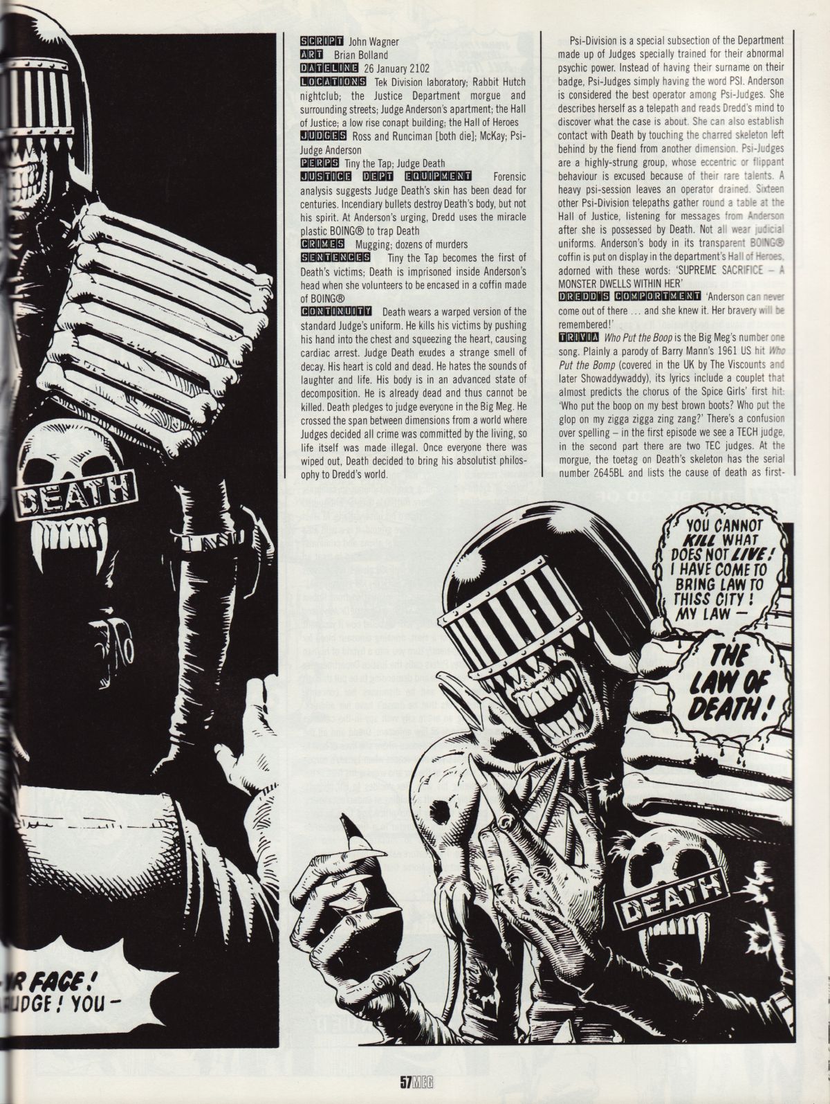 Read online Judge Dredd Megazine (Vol. 5) comic -  Issue #226 - 57