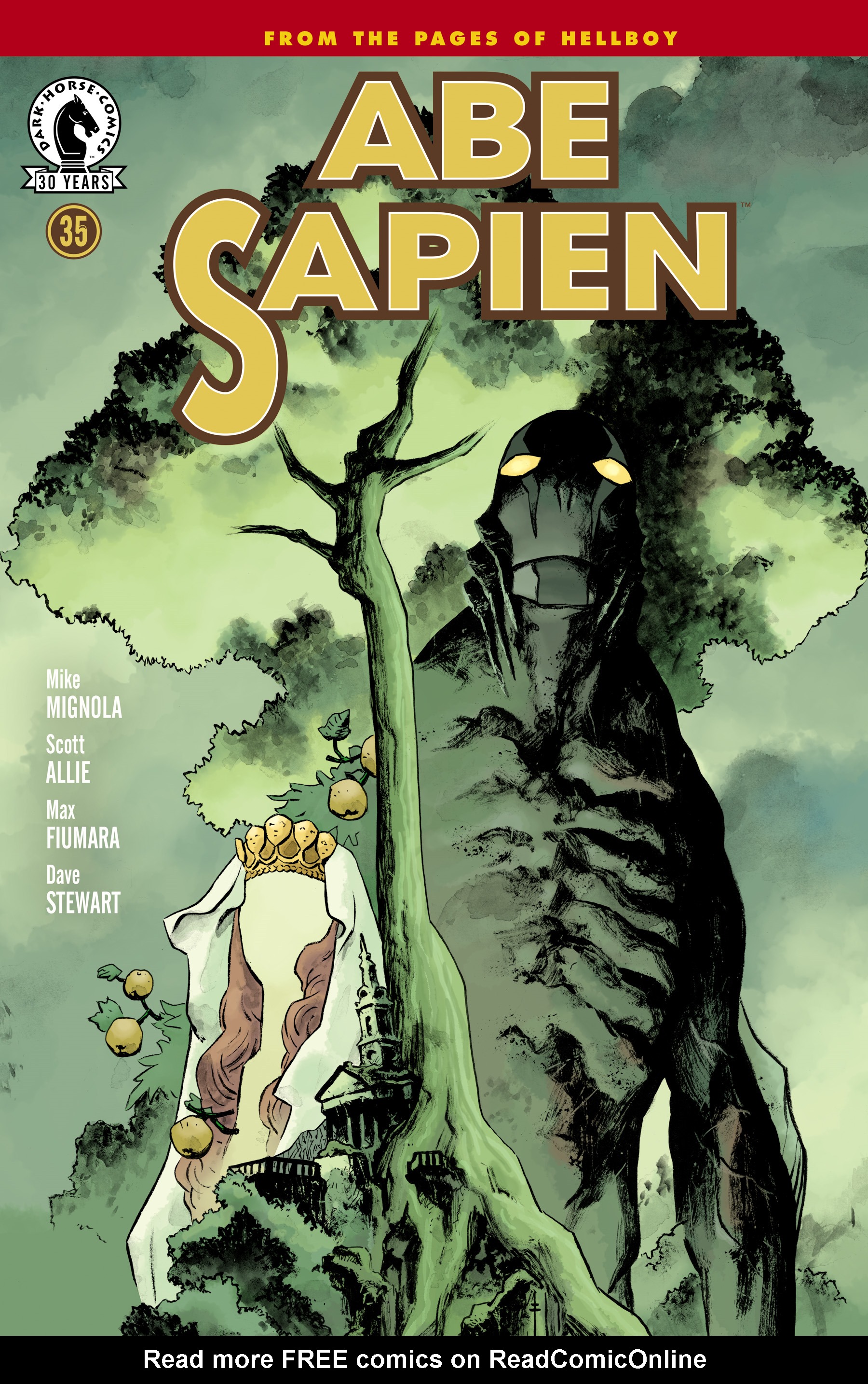 Read online Abe Sapien comic -  Issue #35 - 1