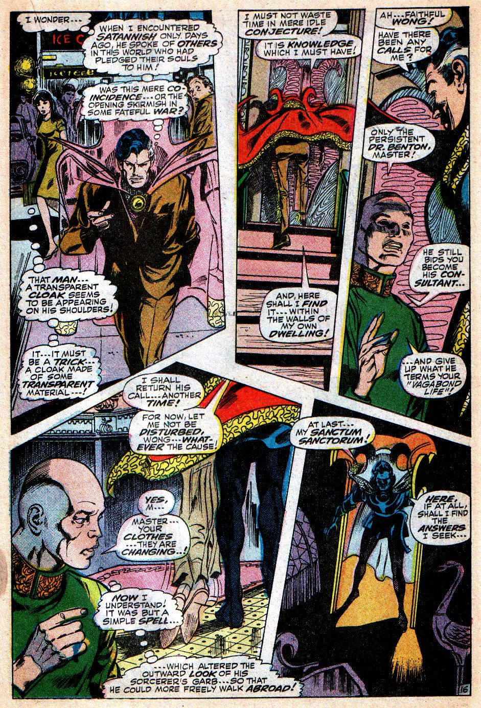Read online Marvel Masterworks: Doctor Strange comic -  Issue # TPB 3 - 144