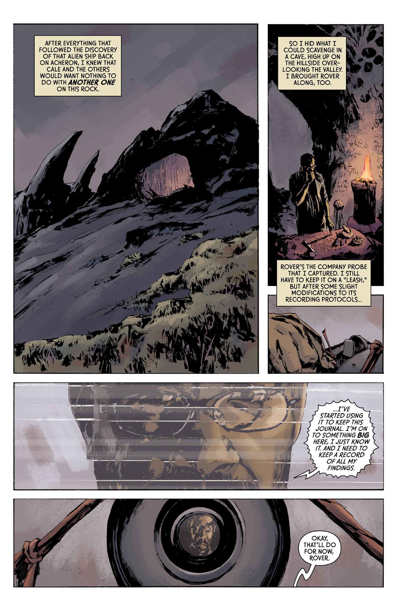 Read online Aliens: Fire and Stone comic -  Issue #2 - 19