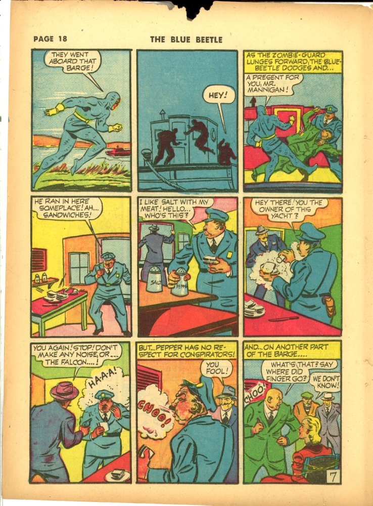 Read online The Blue Beetle comic -  Issue #9 - 20