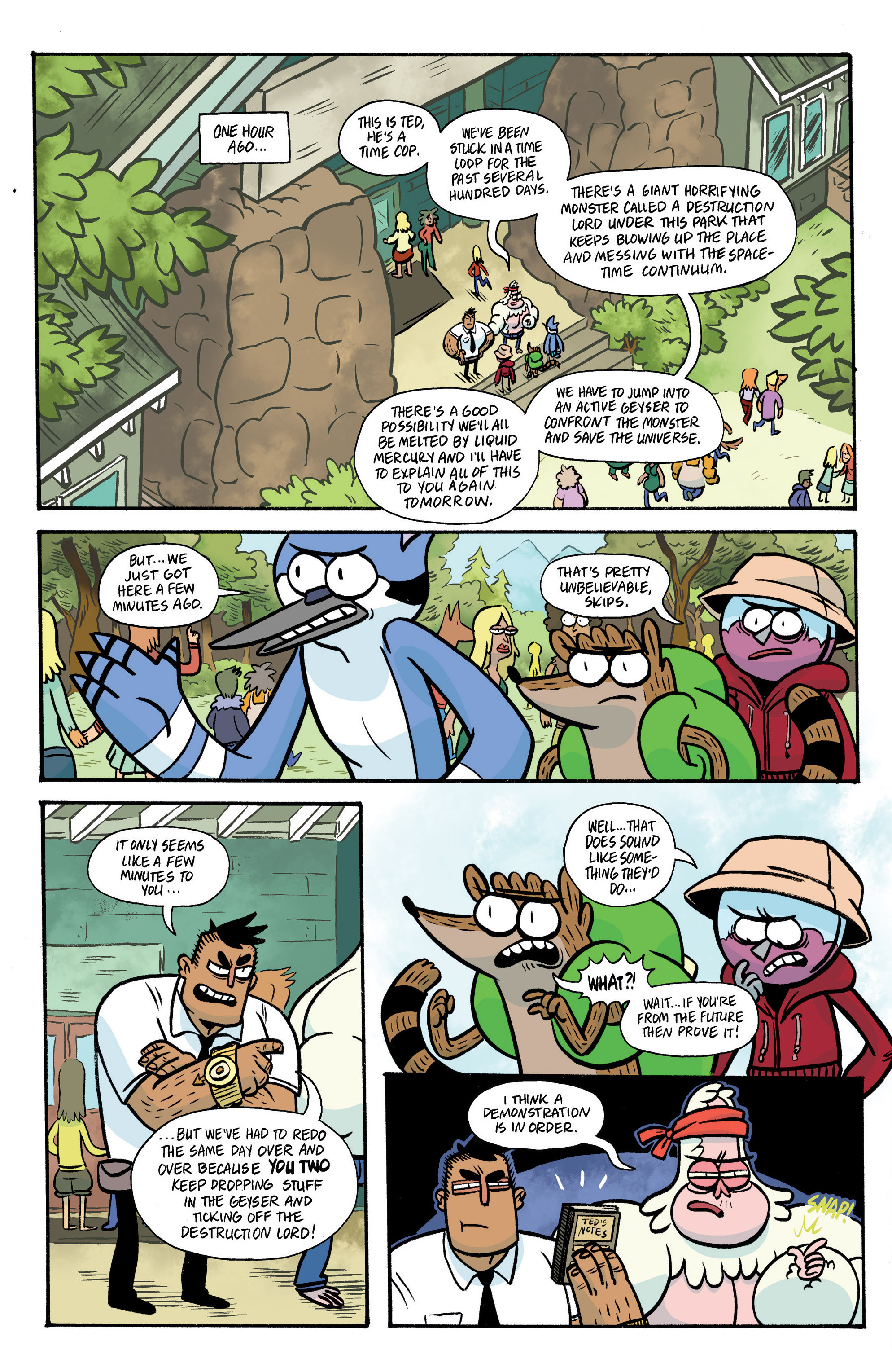 Read online Regular Show: Skips comic -  Issue #6 - 6
