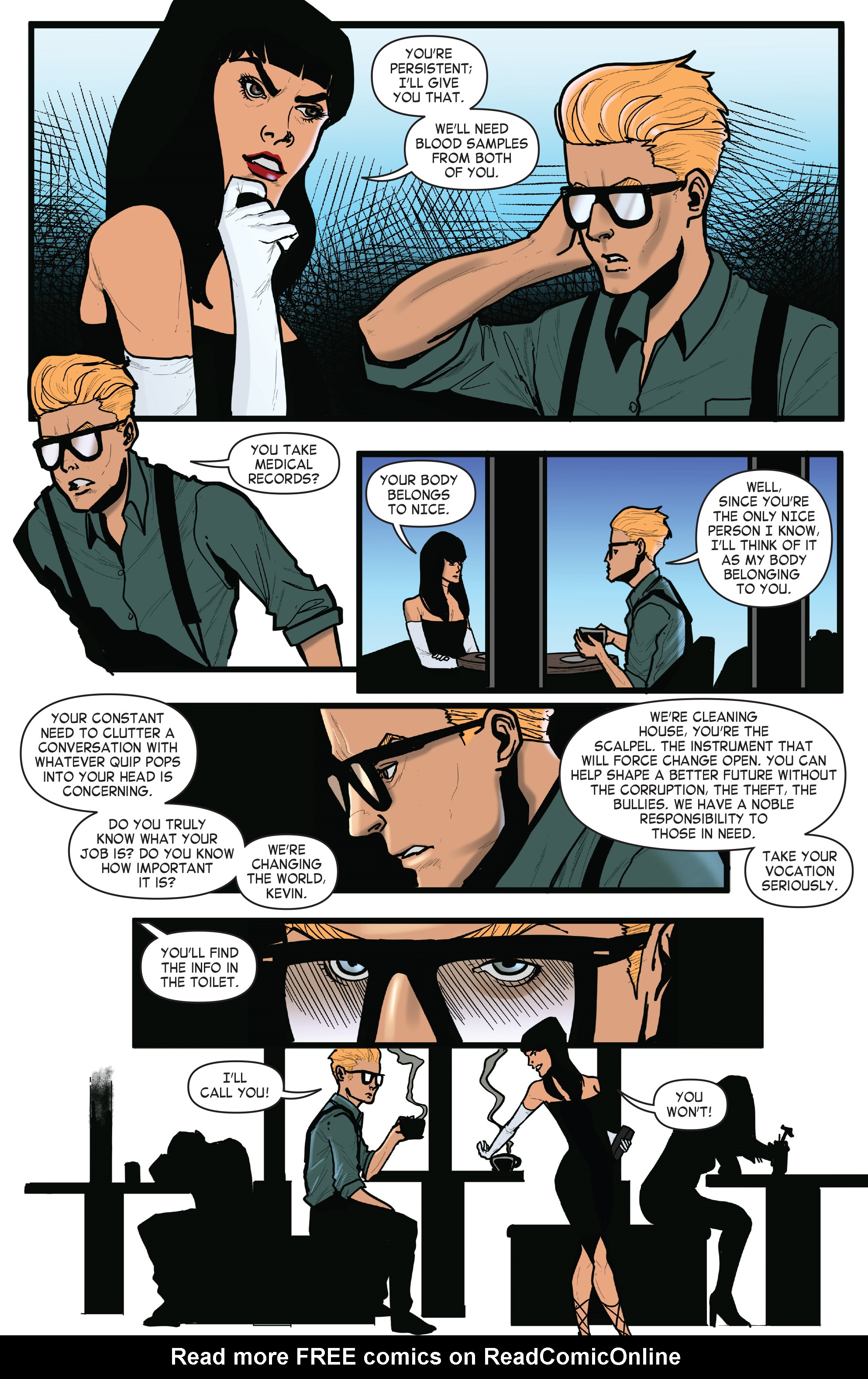 Read online Nice comic -  Issue #3 - 10