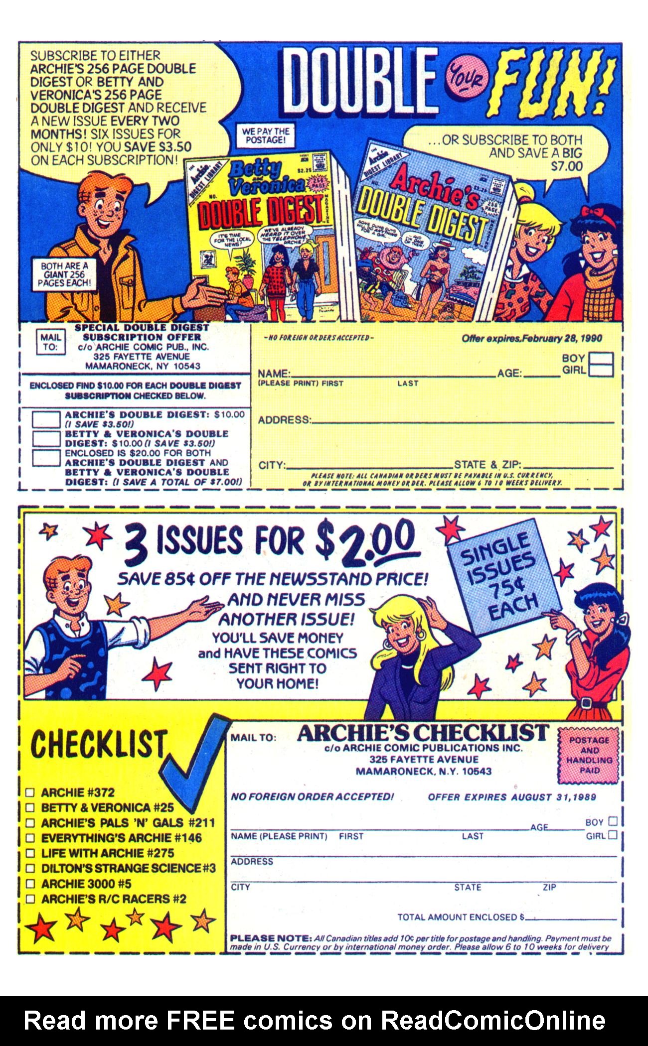 Read online Archie Giant Series Magazine comic -  Issue #603 - 10